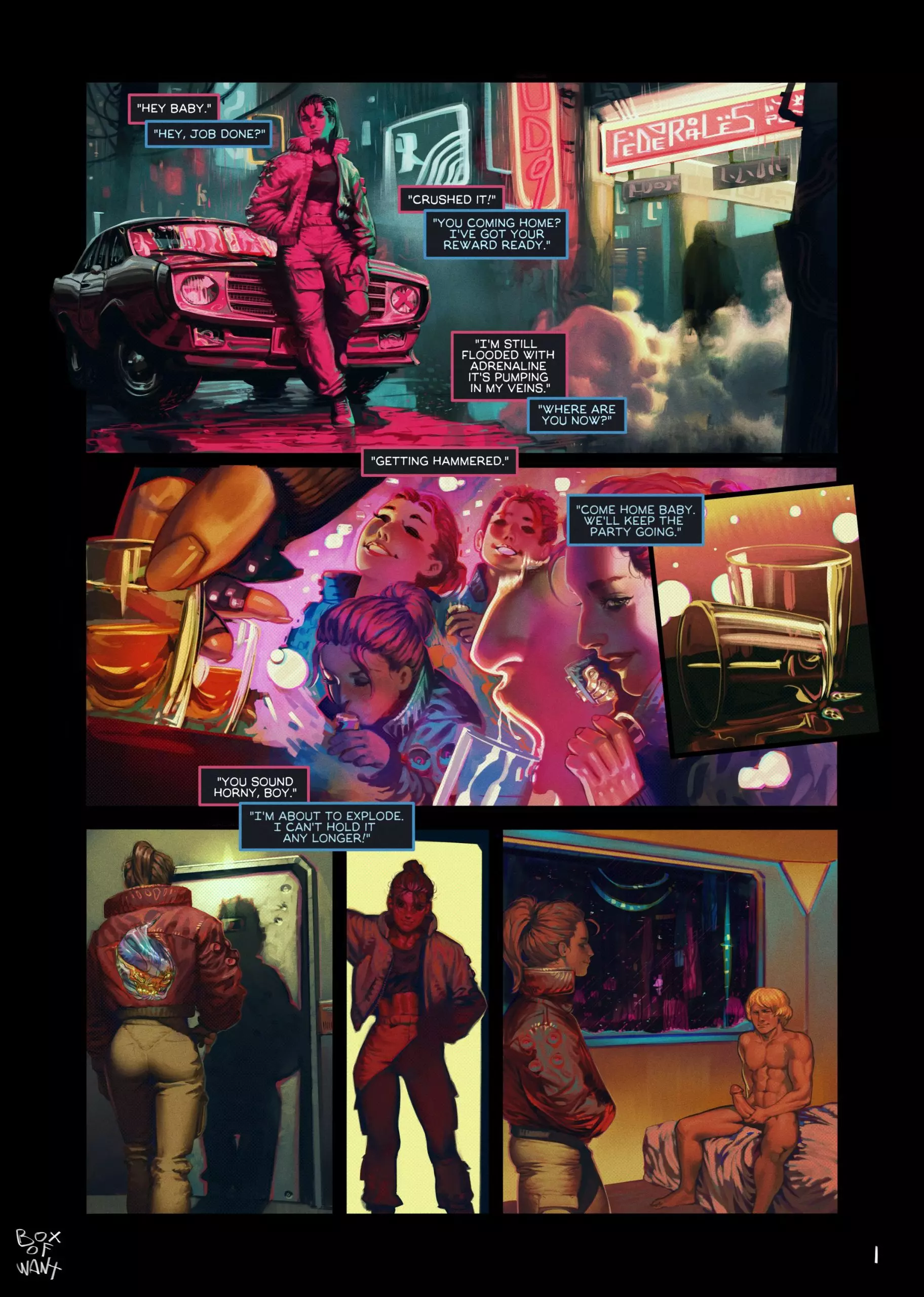 Cyberpunk Haze (Cyberpunk 2077) [BoxOfWant] cover