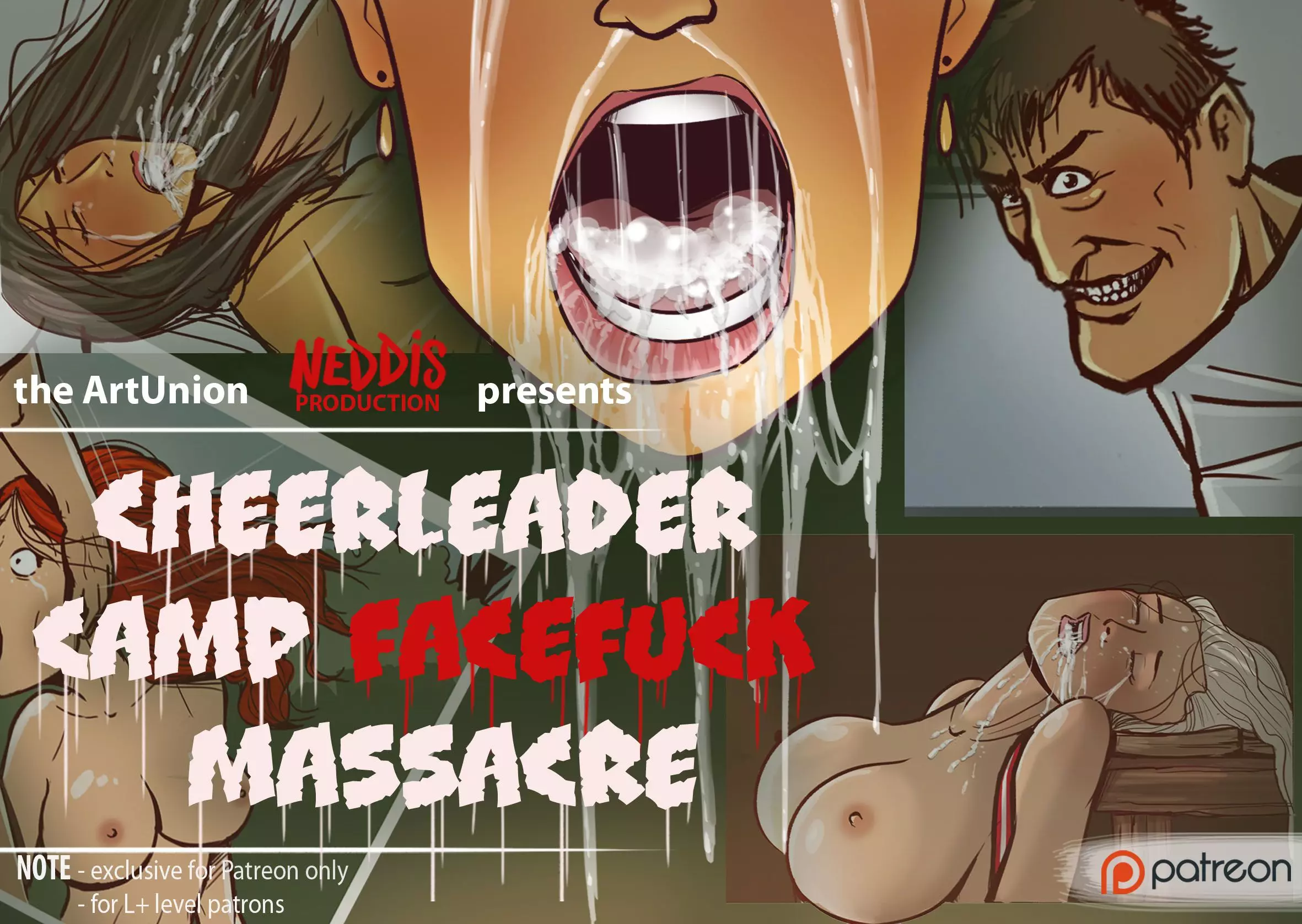 Cheerleader Camp Facefuck Massacre [Disarten] cover