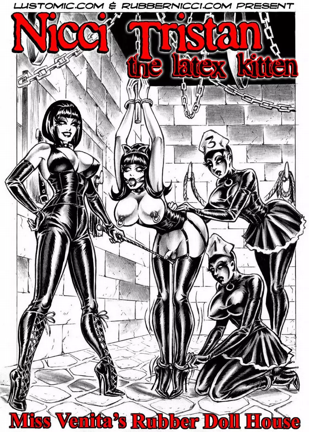 Nicci Tristan The Latex Kitten [Lustomic] - Miss Venita's Rubber Doll House - Chapter 1