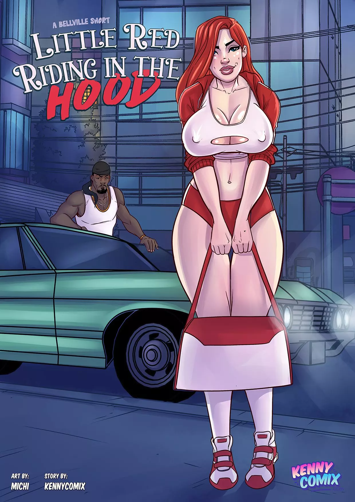 Little Red Riding In The Hood [KennyComix] cover