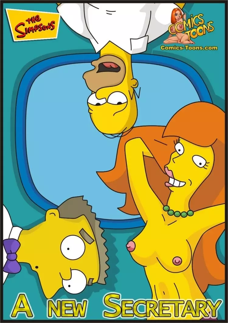 A New Secretary (The Simpsons) [Comics-Toons]