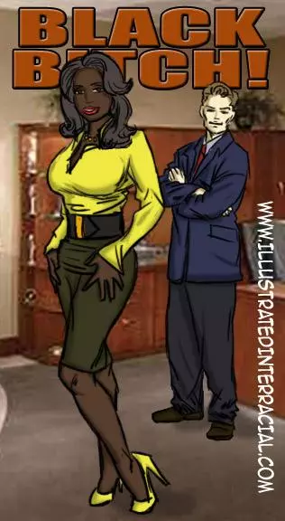 Black Bitch [IllustratedInterracial] cover