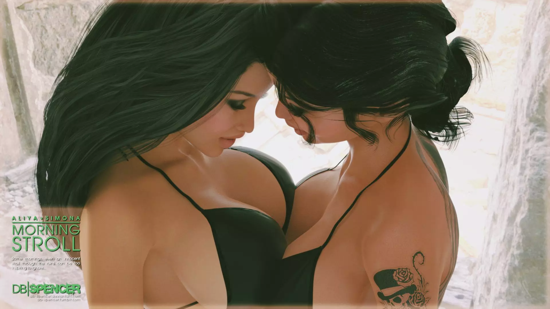 Morning Stroll – Aliya and Simona [DB-Spencer] cover