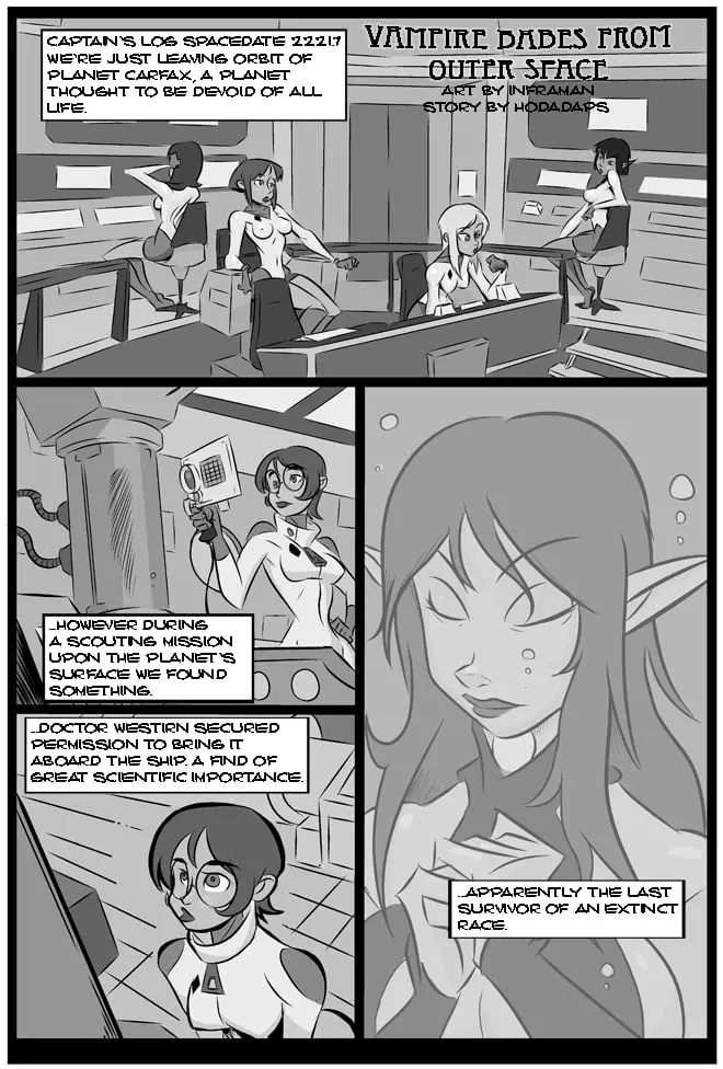 Vampire Babes From Outer Space [Clumzor] cover