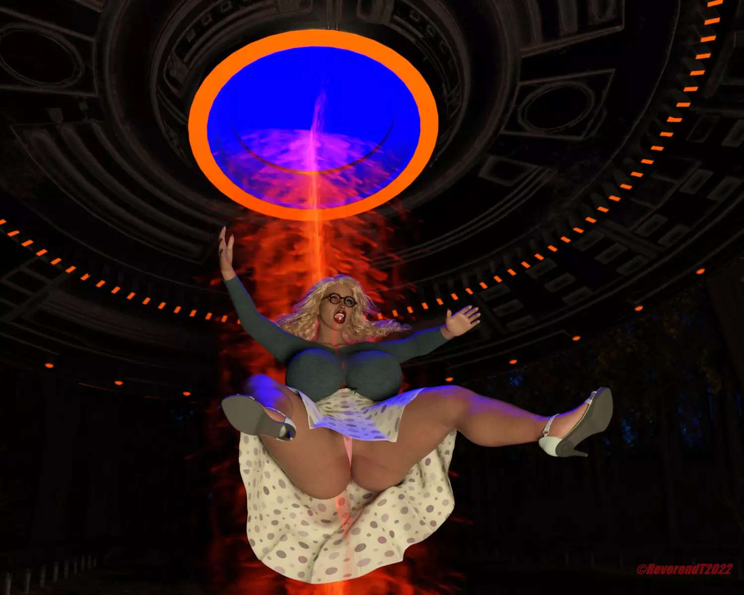 Jessica’s Strange Adventures [ReverendT69] - Jessica's UFO abduction cover