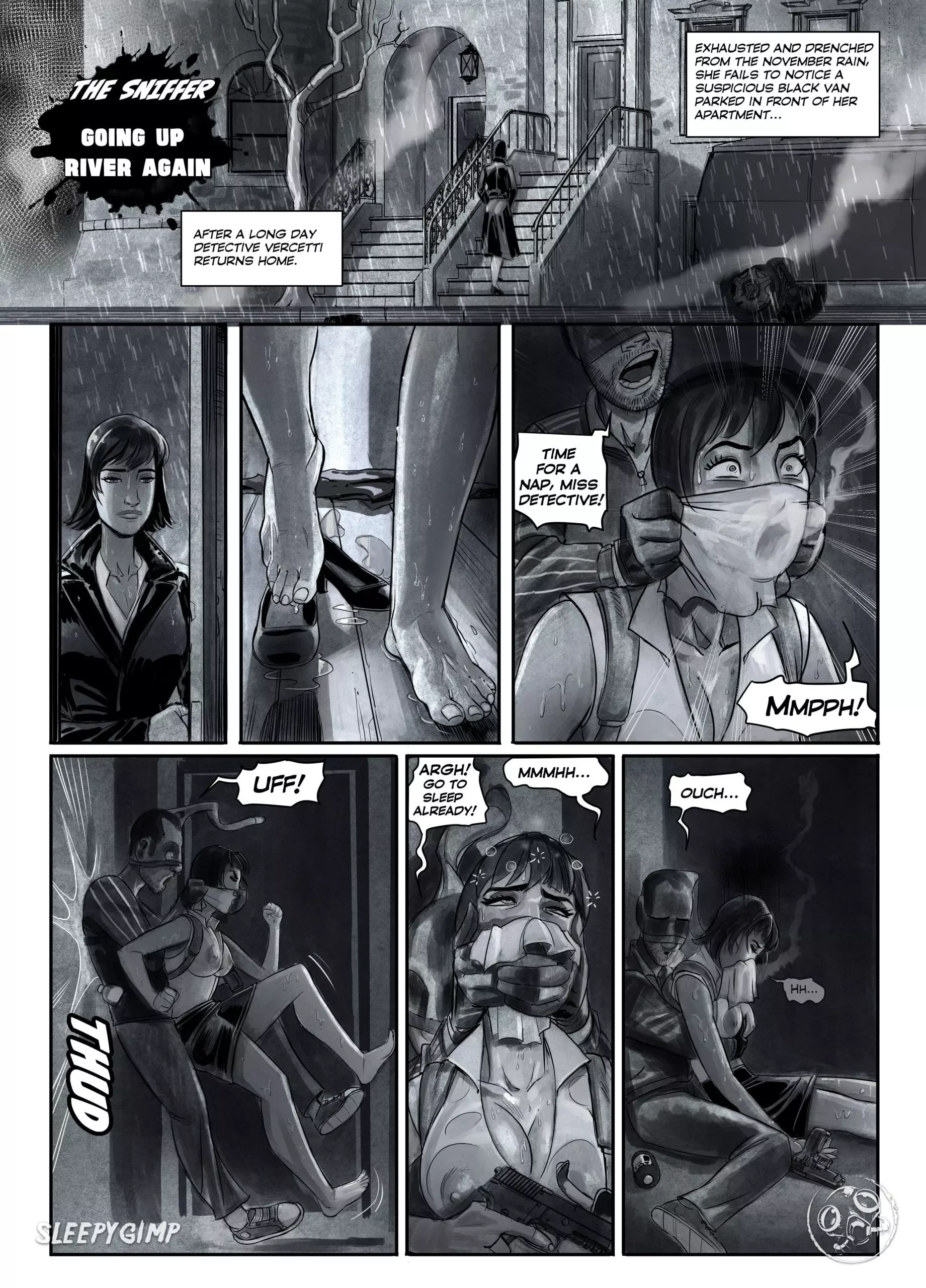 The Sniffer [Sleepy Gimp] - Revene at the day spa - Chapter 2 cover