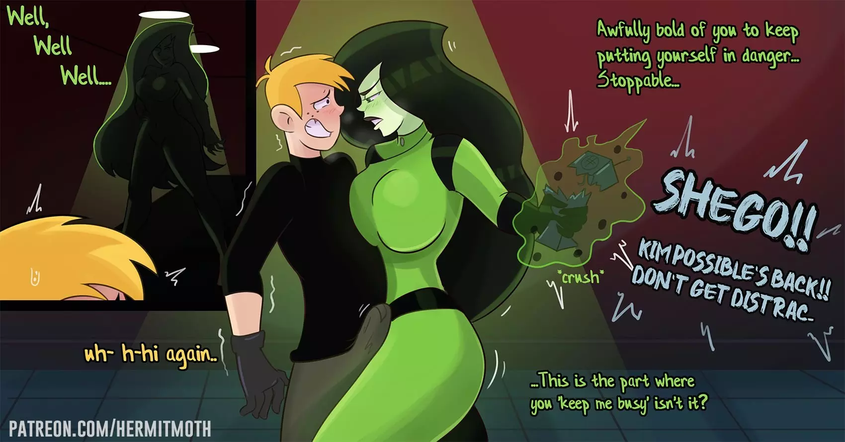 Shego’s Distraction (Kim Possible) [Hermit Moth]