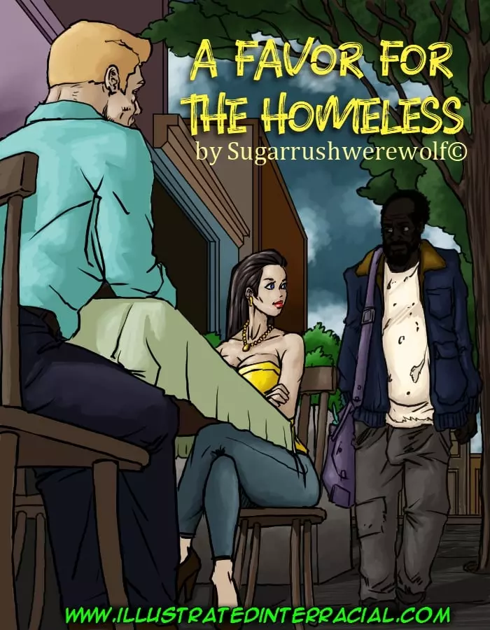 A Favor For The Homeless [IllustratedInterracial] cover