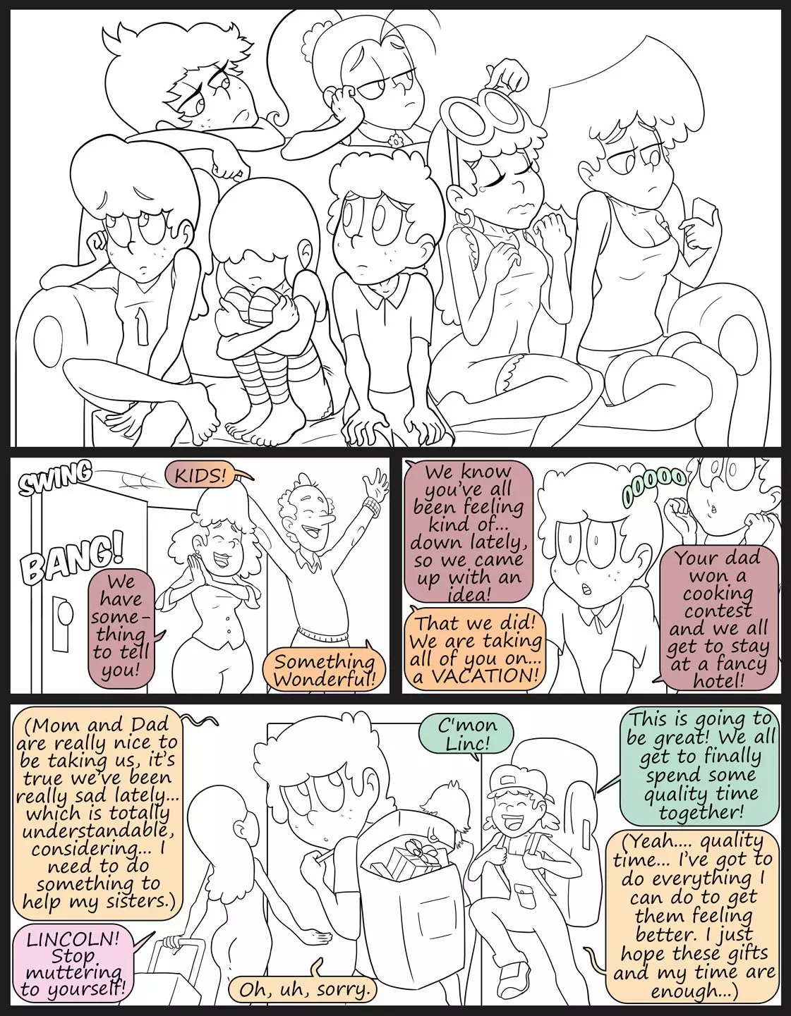 Suite Dreams (The Loud House) [MedullaMind]