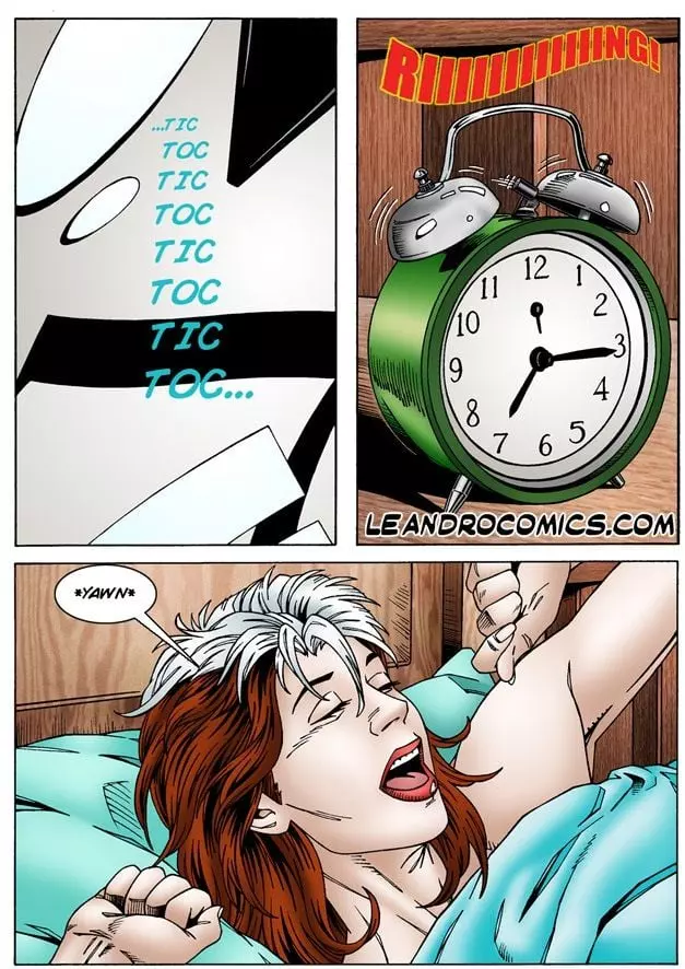 Rogue loses her powers (X-men) [Leandro Comics]