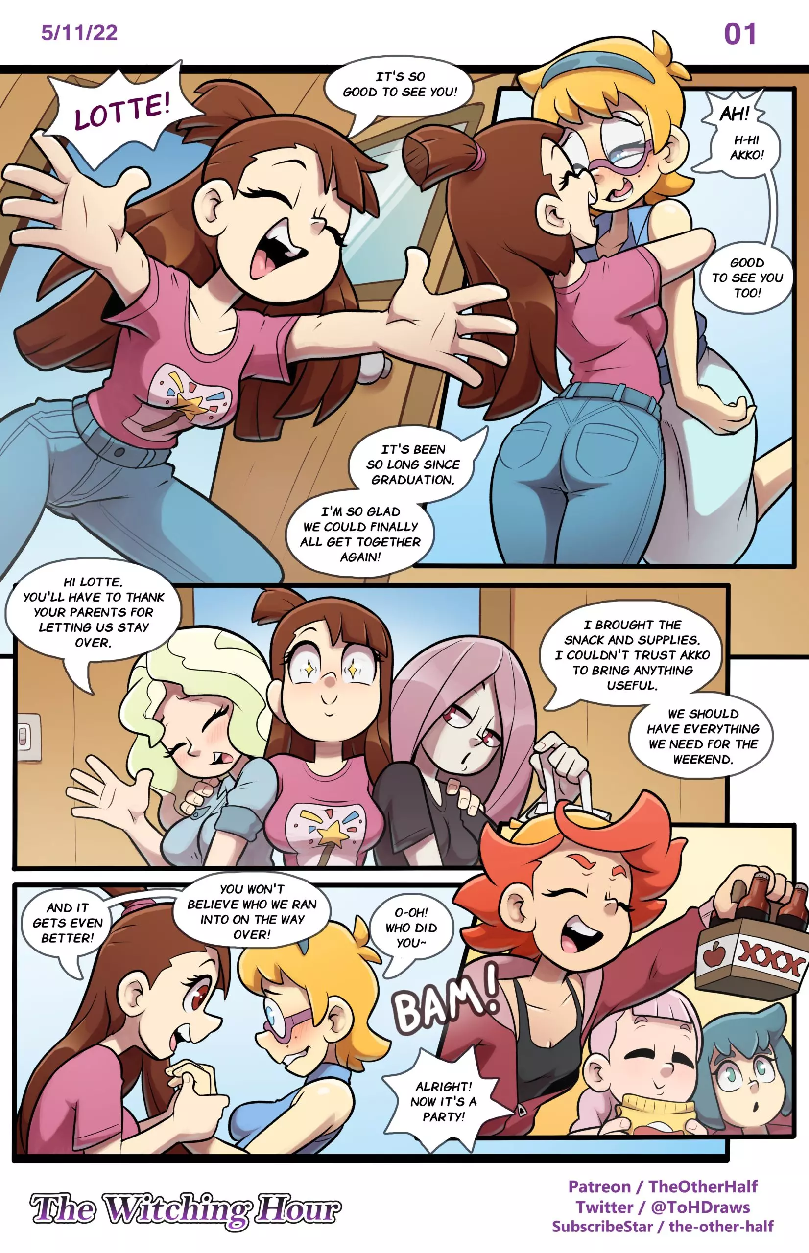 The Witching Hour (Little Witch Academia) [TheOtherHalf] - Textless - Chapter 1