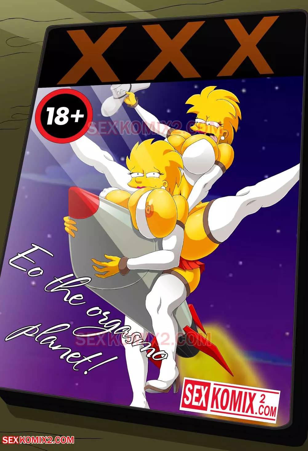 To the planet Orgasmo (The Simpsons) [SexKomix]