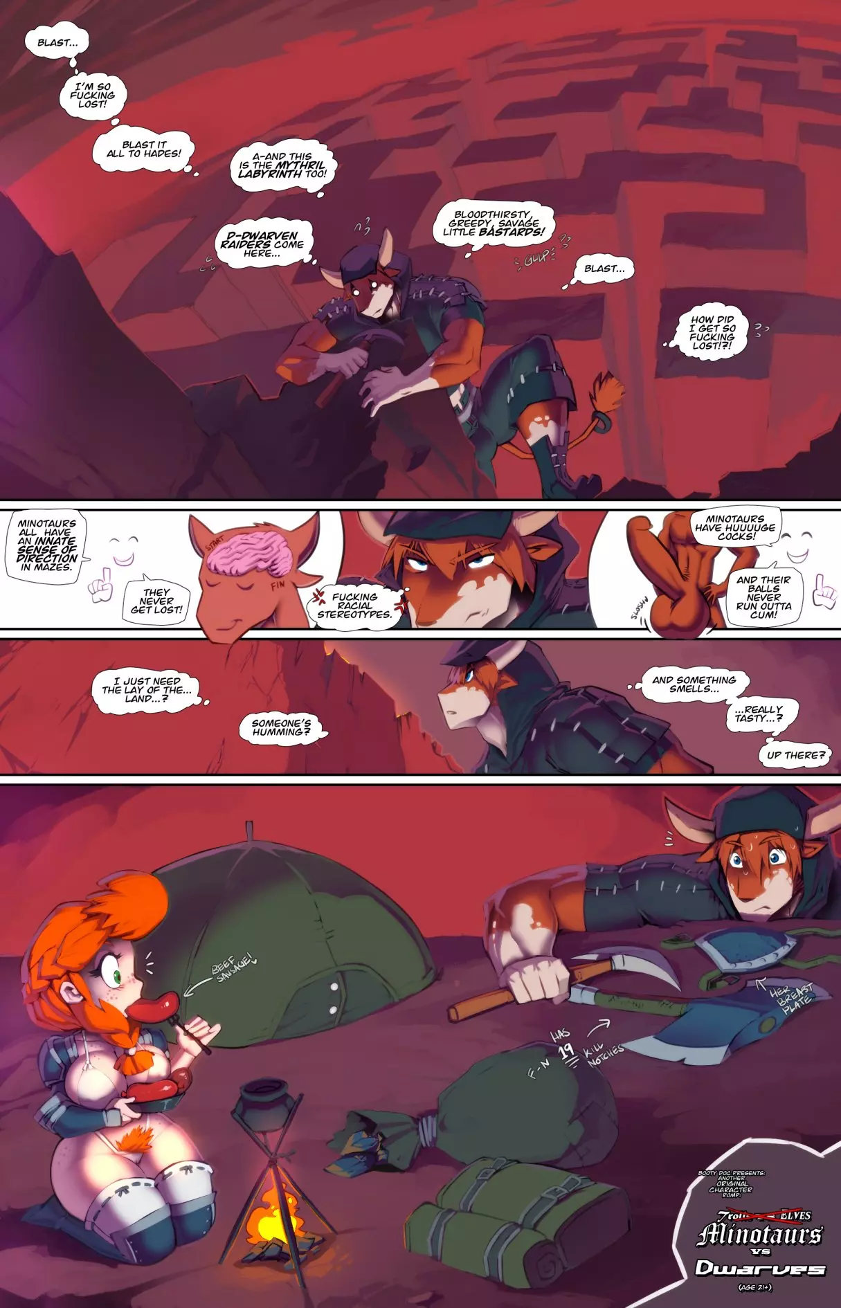 Minotaurs VS Dwarves [Fred Perry] - Another Minotaur VS Dwarves - Chapter 2