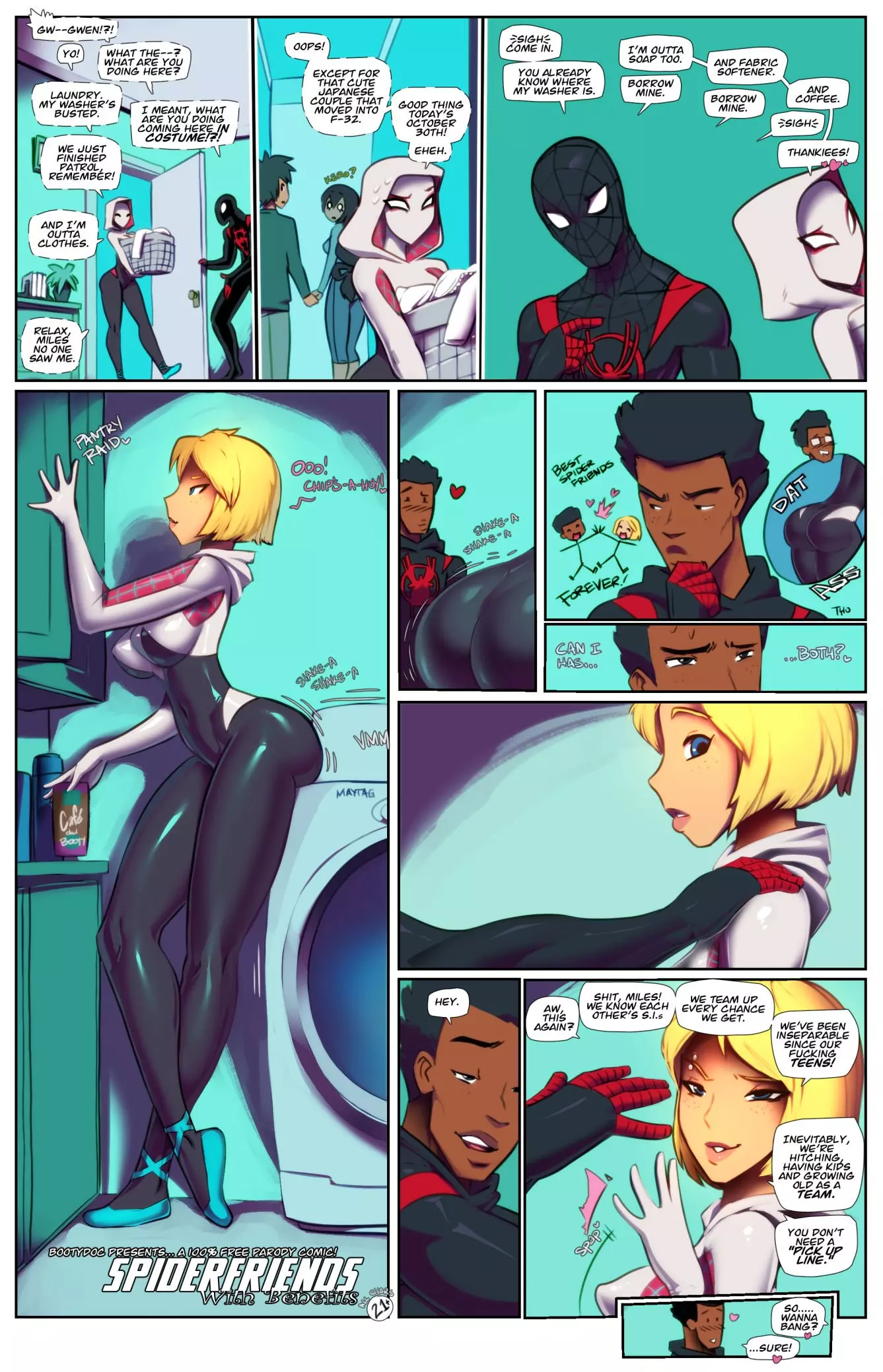 Spiderfriends With Benefits (Spider-Man) [Fred Perry] - Oh! What a Sticky Web - Chapter 2
