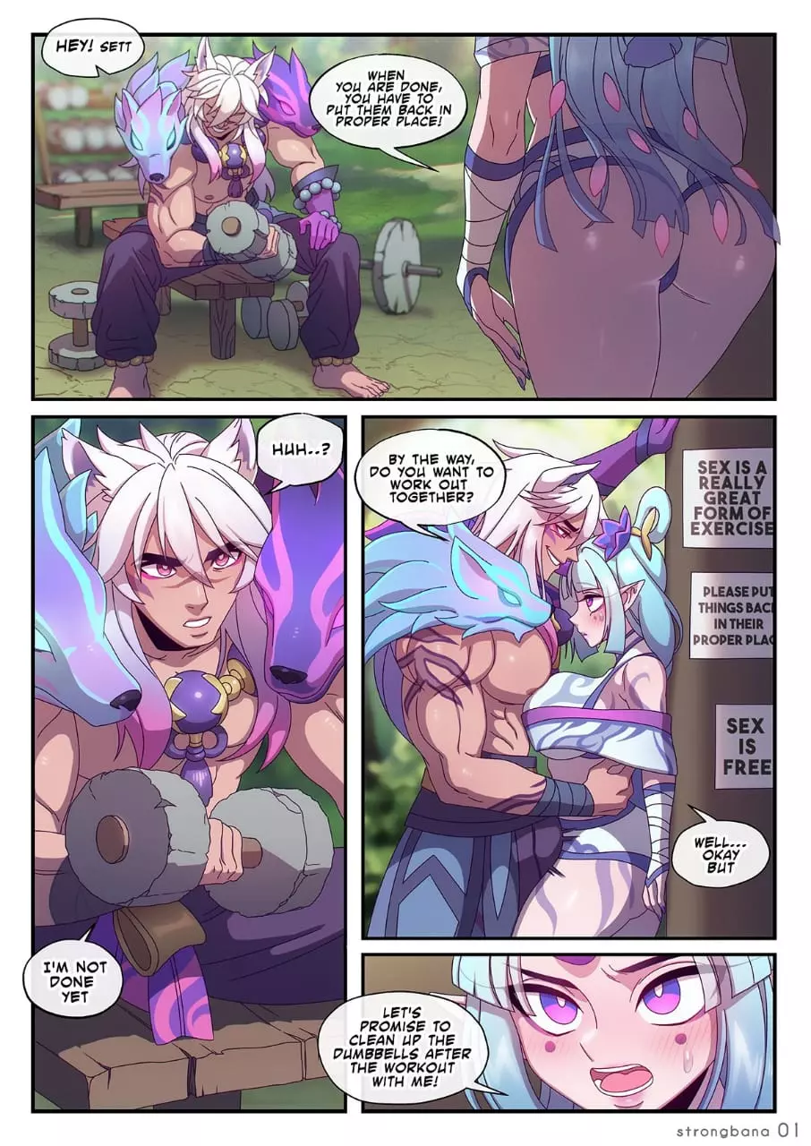 Sett x Soraka spirit blossom (League of Legends) [Strong Bana] cover