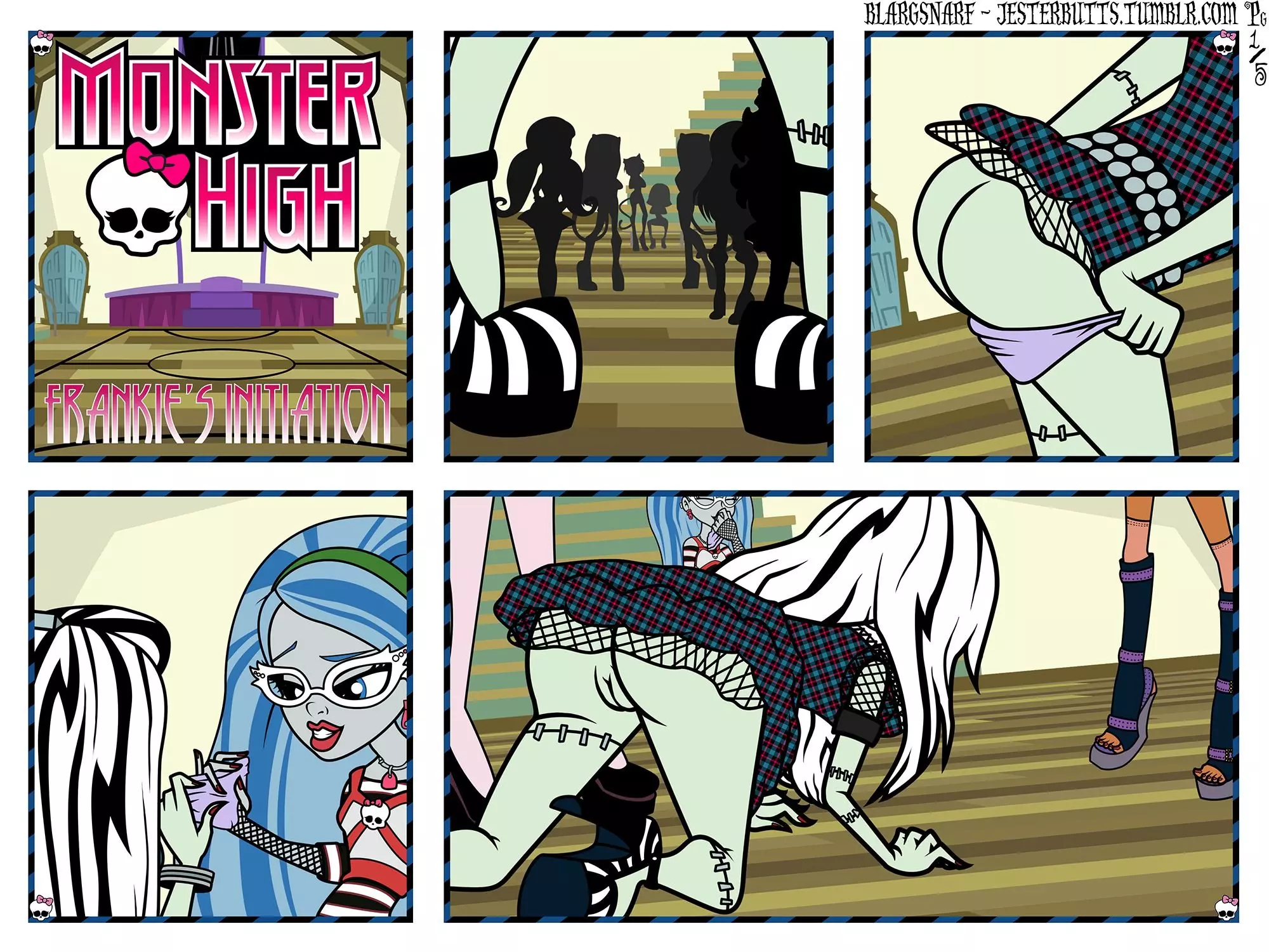 Frankie’s Initiation (Monster High) [Blargsnarf]