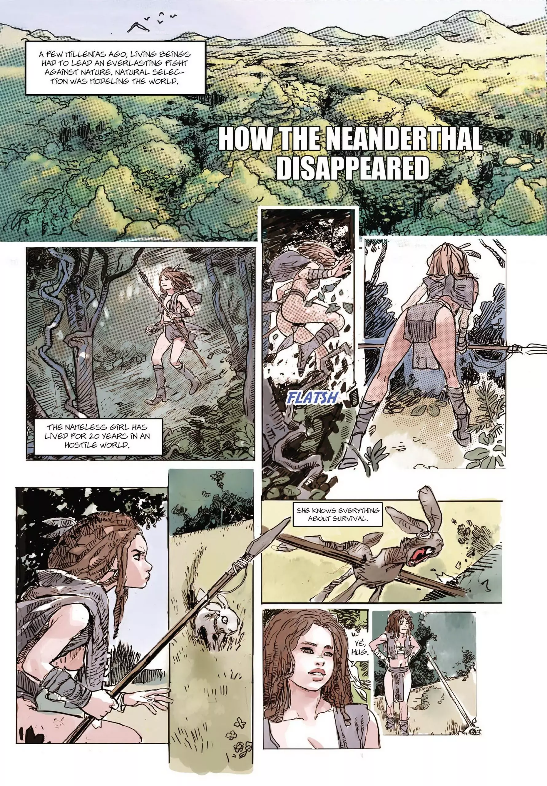 How The Neanderthal Disappeared [JJFrenchie] cover