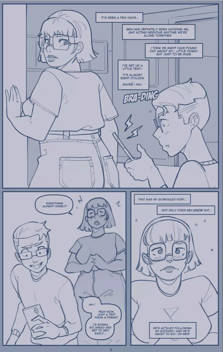 Son Finds Mom Online [NotEnoughMilk] - Chapter 1 cover