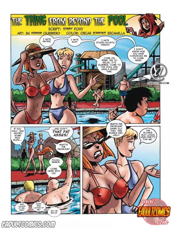 The Thing From Beyond The Pool [eAdultComics] cover