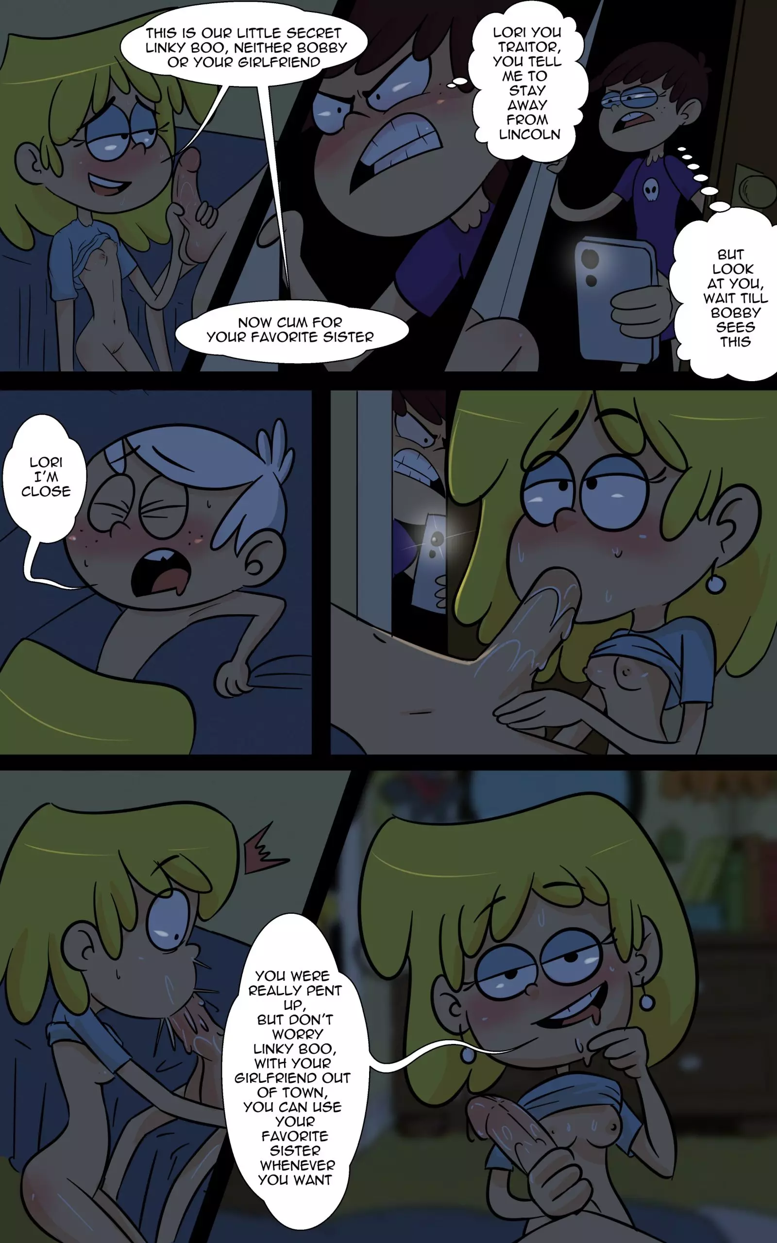 Secret’s revealed (The Loud House) [Monocromia01]