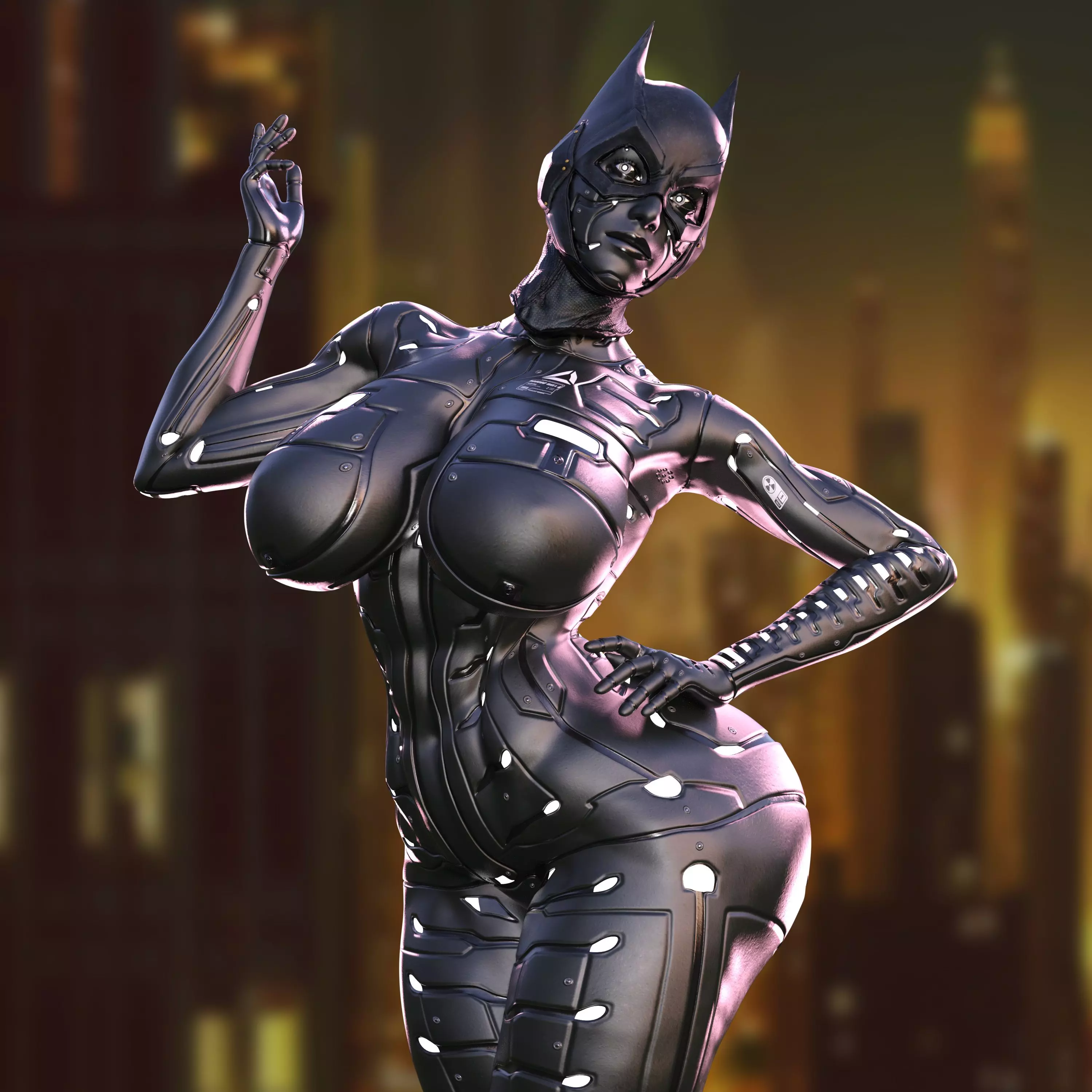 Blacked and Futa Sets (Various) [NordFantasy] - BatGirl & BatMan