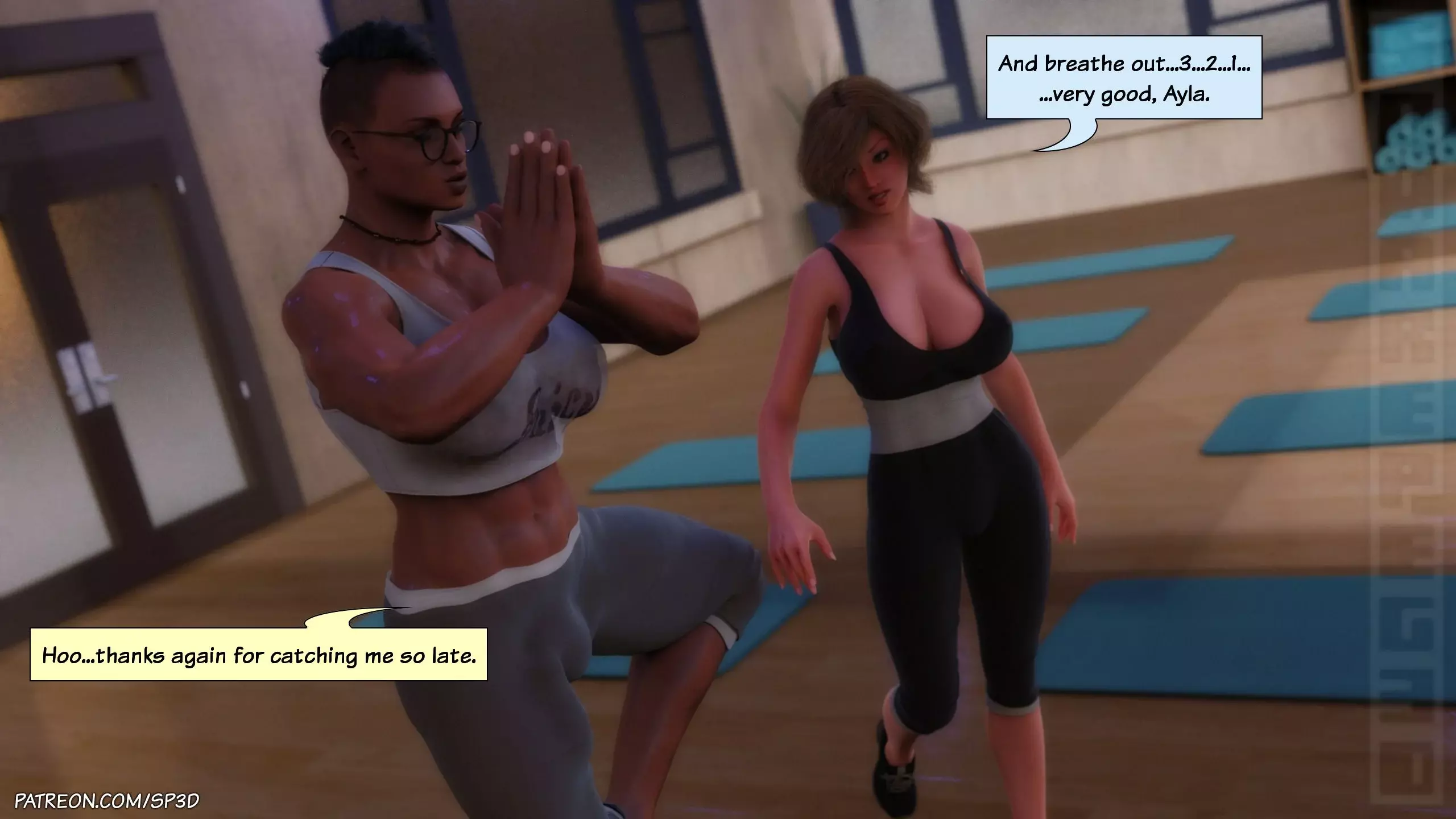Private Sessions – Yoga [HashTag3DX] - SquarePeg3D cover