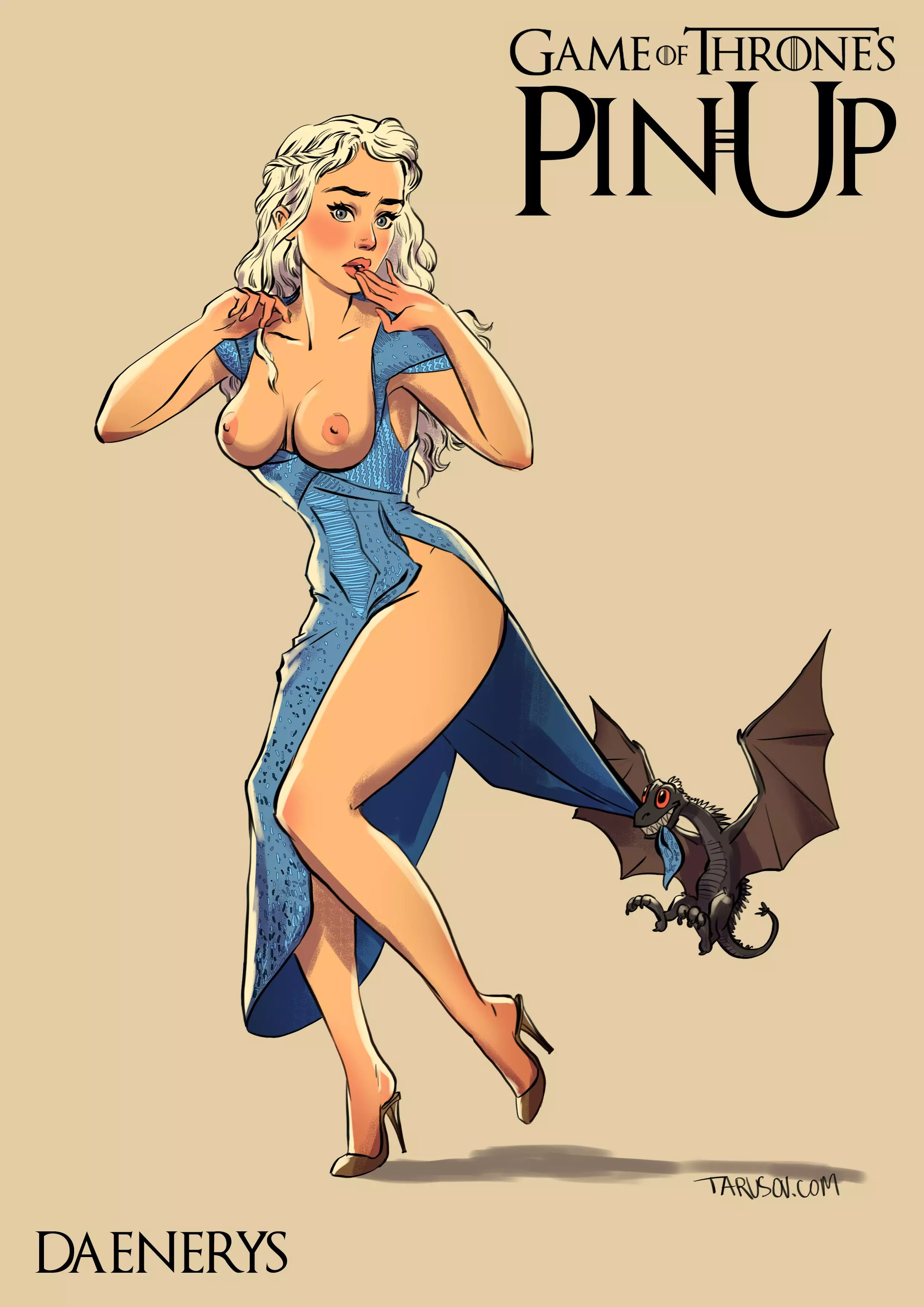 Artworks, Pinups And More [Andrew Tarusov] - Game Of Thrones Pin-Ups cover