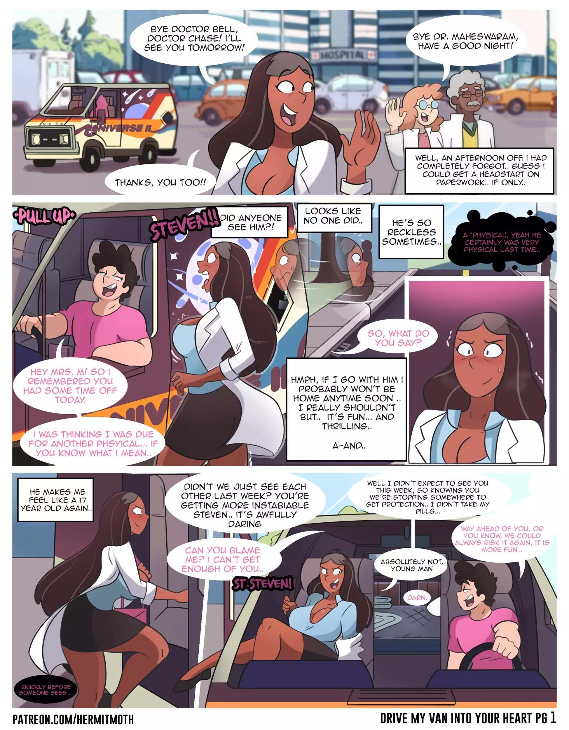 Drive My Van Into Your Heart (Steven Universe) [Hermit Moth]