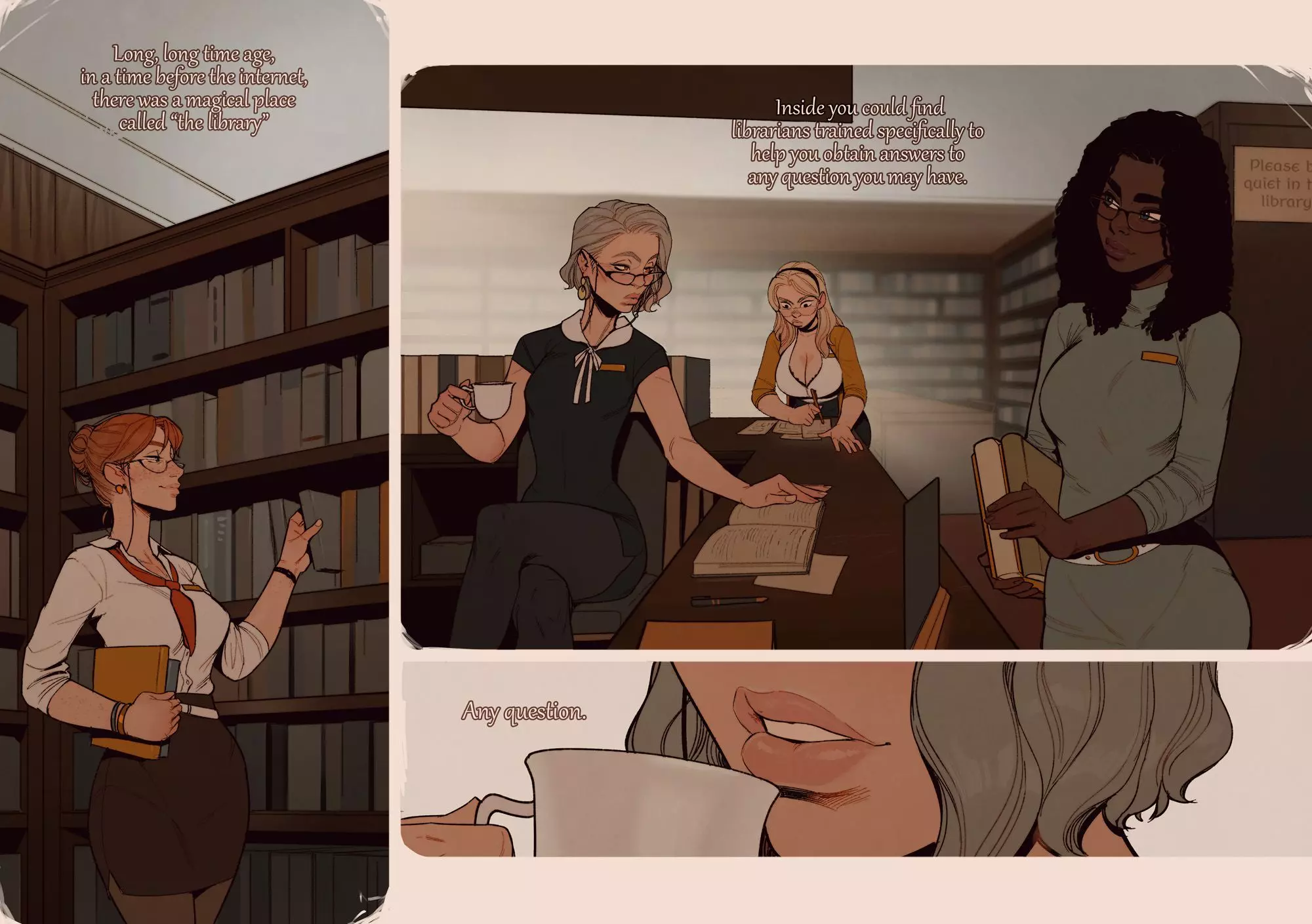 The Library [InCase] - Chapter 1 cover