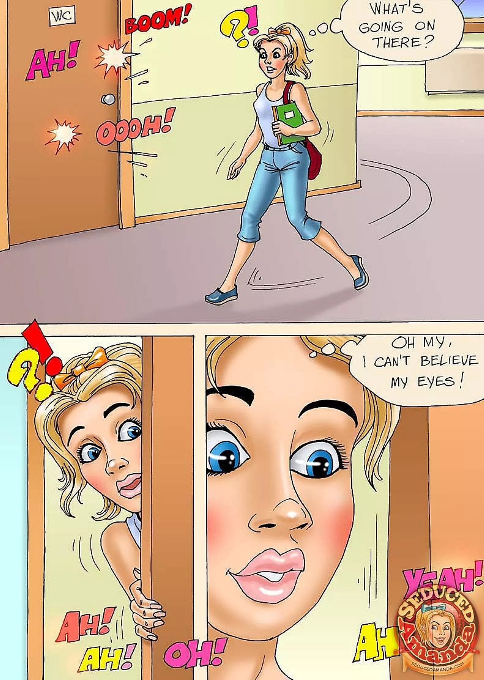 Seduced Amanda [Seduced Amanda] - College Punishment cover