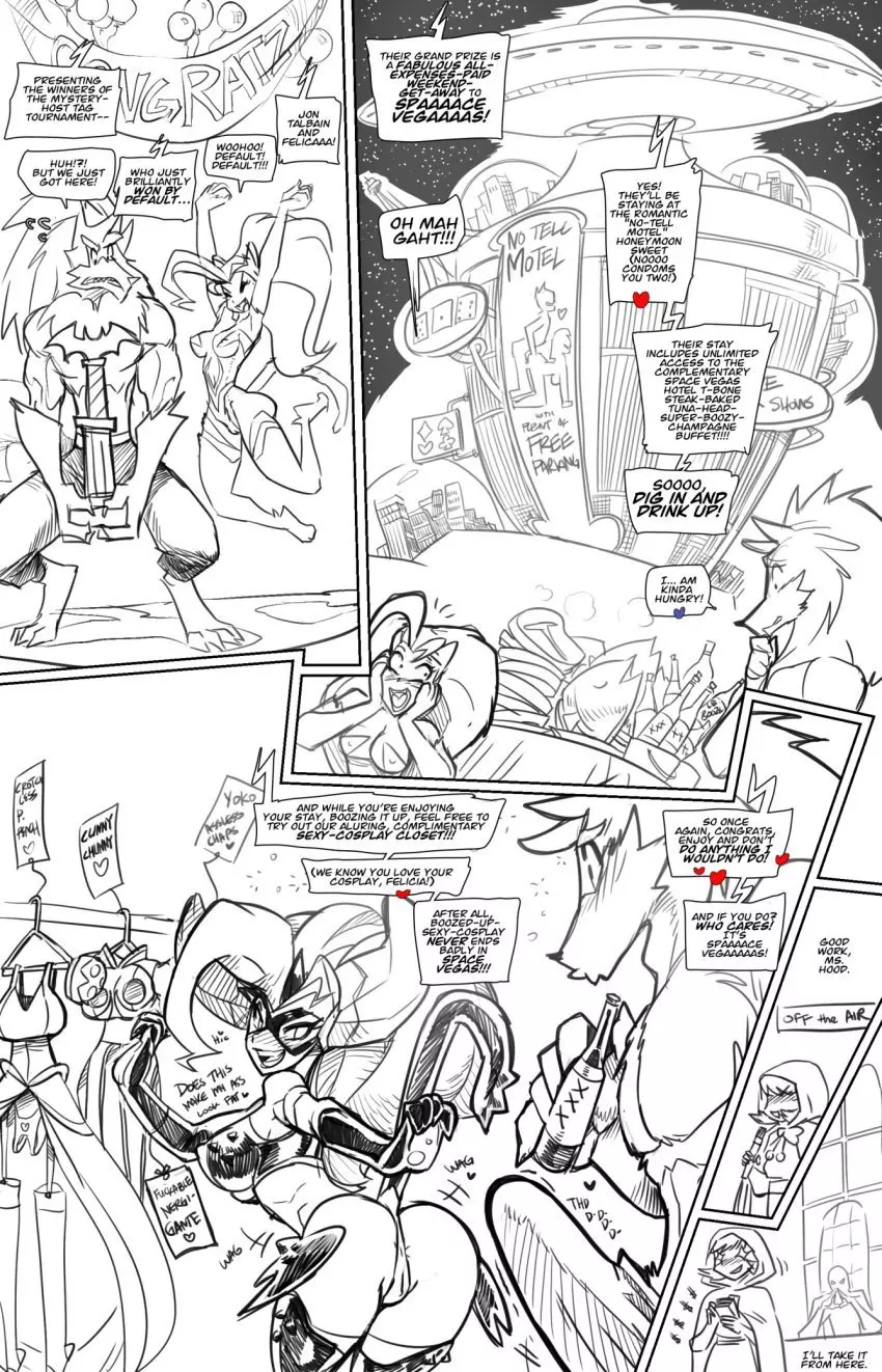 Space vegas (Darkstalkers) [Fred Perry]
