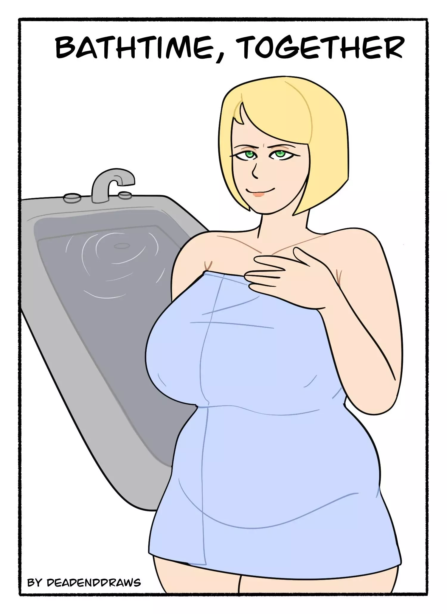 Bathtime, Together! [DeadEndDraws] - Again! - Chapter 2
