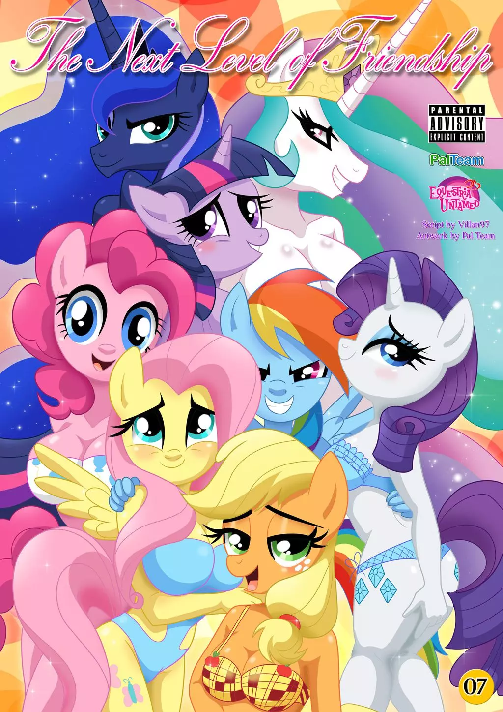 The Next Level of Friendship (My Little Pony: Friendship is Magic) [Palcomix]