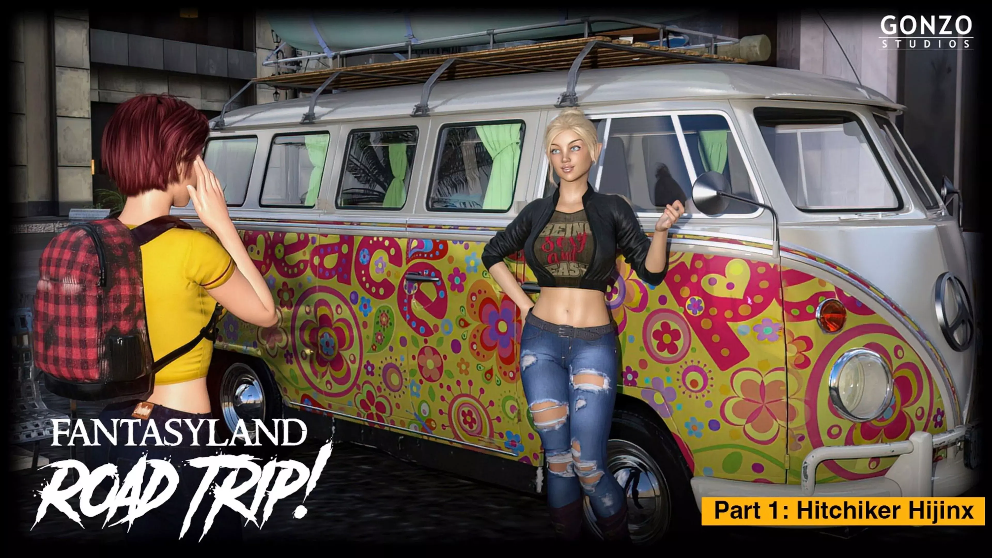Fantasyland – Road Trip! [Sexy3DComics | Gonzo] - ! - Chapter 1