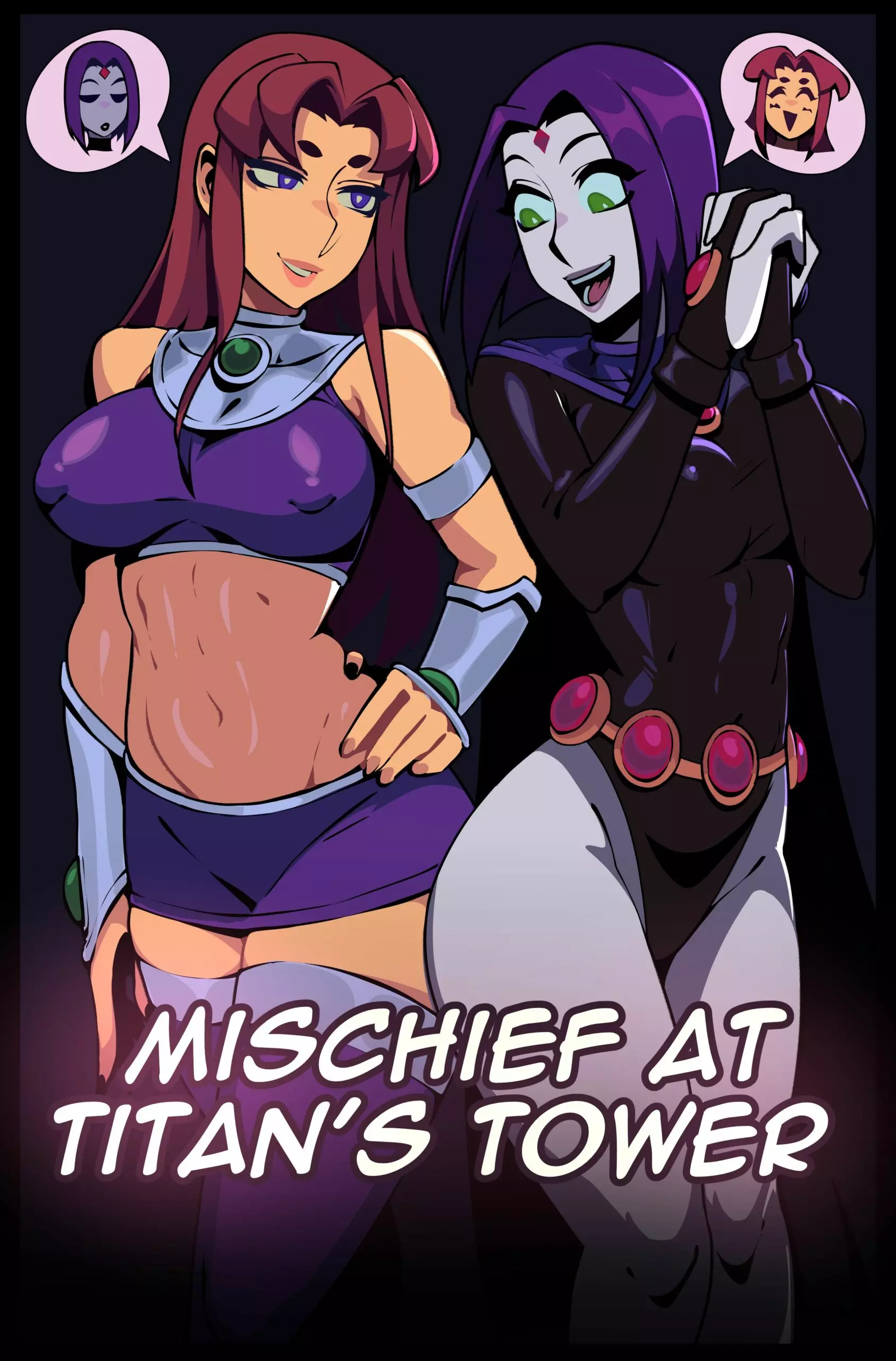 Michief at Titans Tower (Teen Titans) [TSFSingularity]