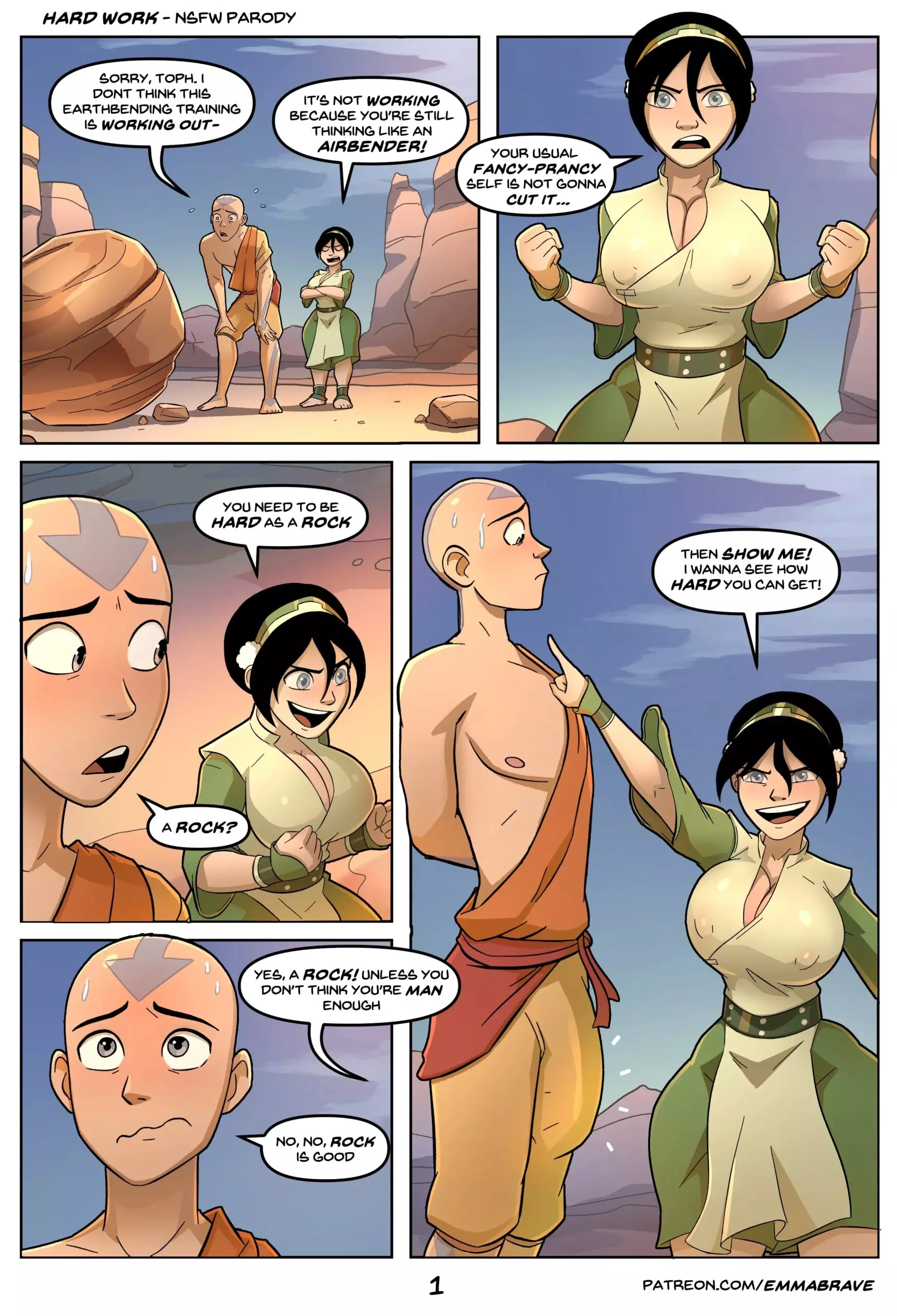 After Avatar (Avatar: The Last Airbender) [EmmaBrave] - Hard Work - Chapter 4.5