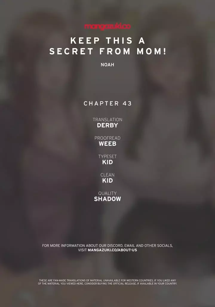 Keep It a Secret From Your Mother! - Chapter 43