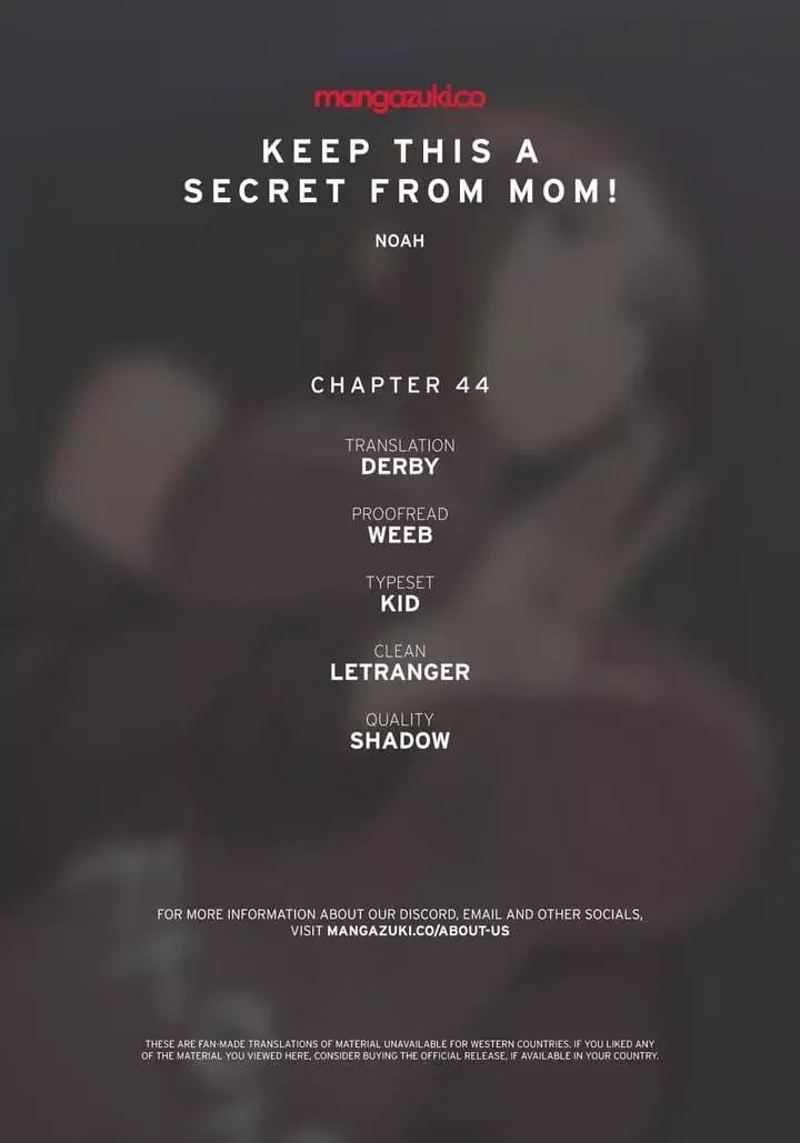 Keep It a Secret From Your Mother! - Chapter 44