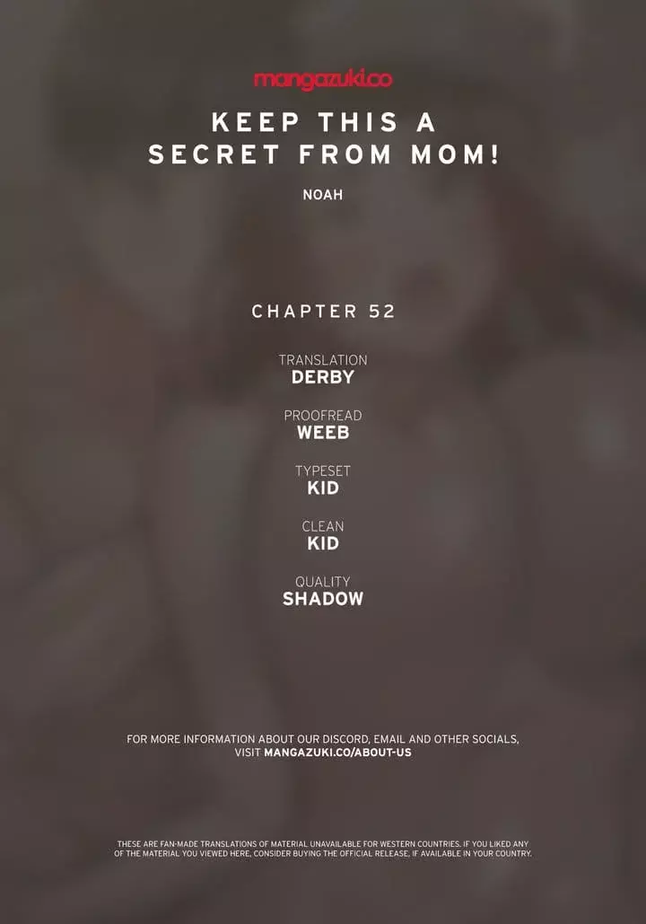 Keep It a Secret From Your Mother! - Chapter 52
