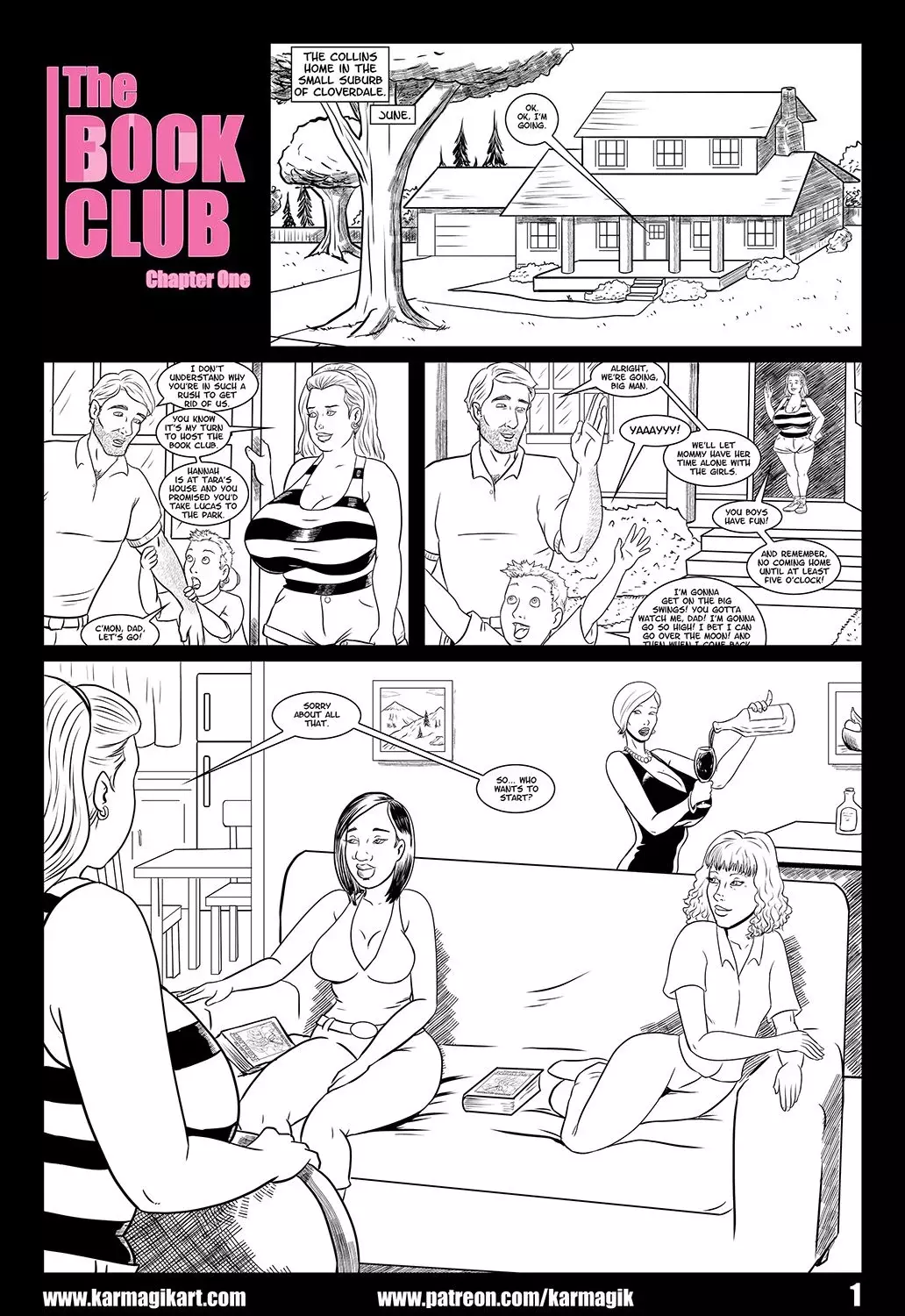 The Book Club [Karmagik] - No Color - Chapter 1
