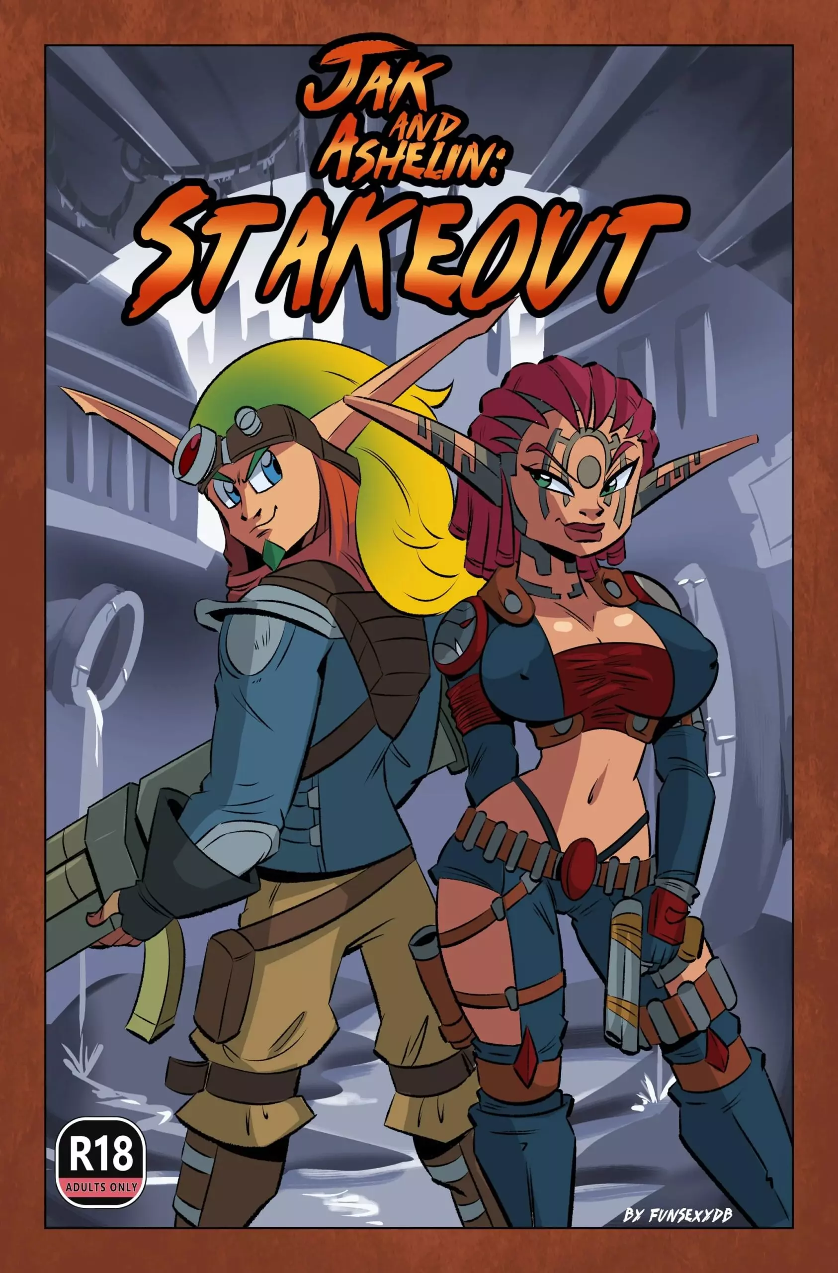 Jak and Ashelin: Stakeout [FunsexyDB] cover