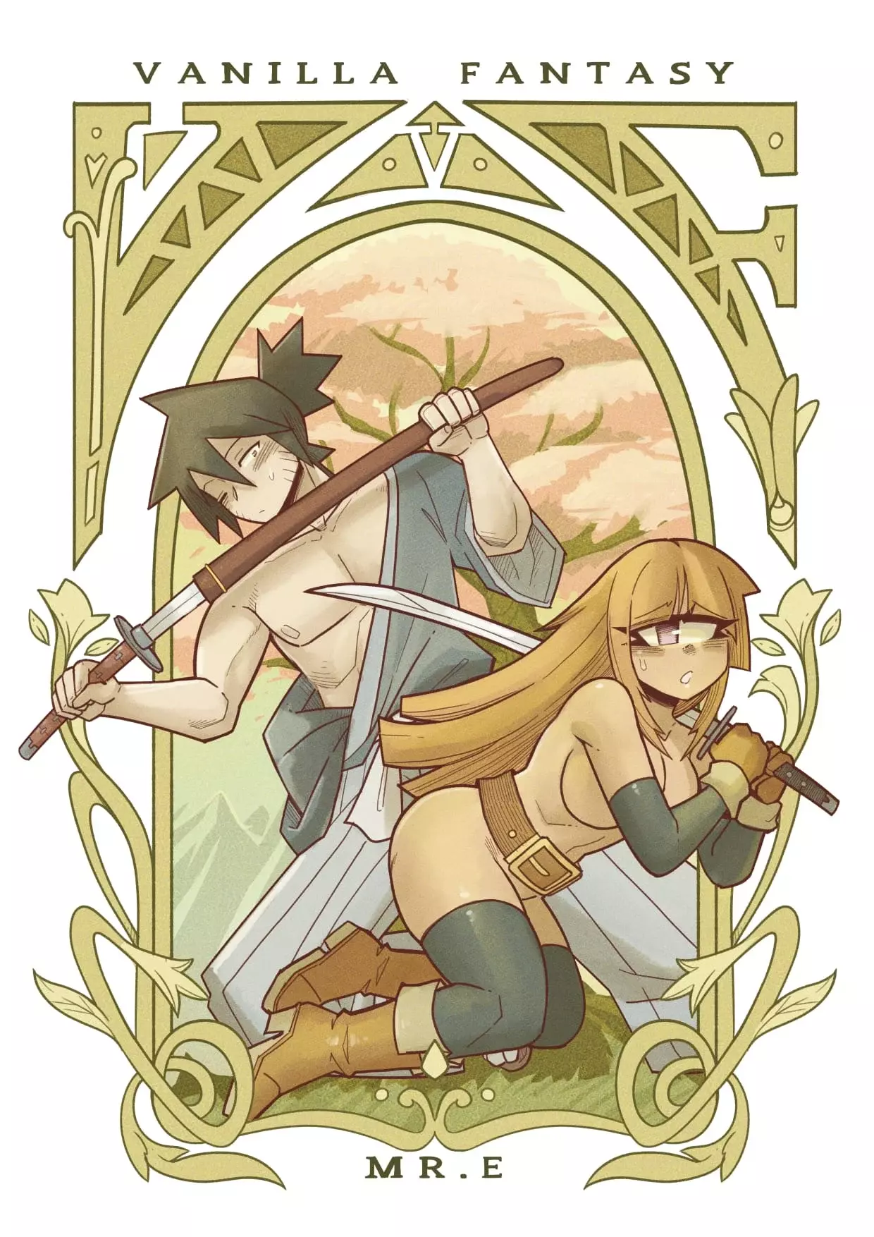 Vanilla Fantasy [Mr.E] - Anniversary Set - Chapter 1.5 - Mini Comic