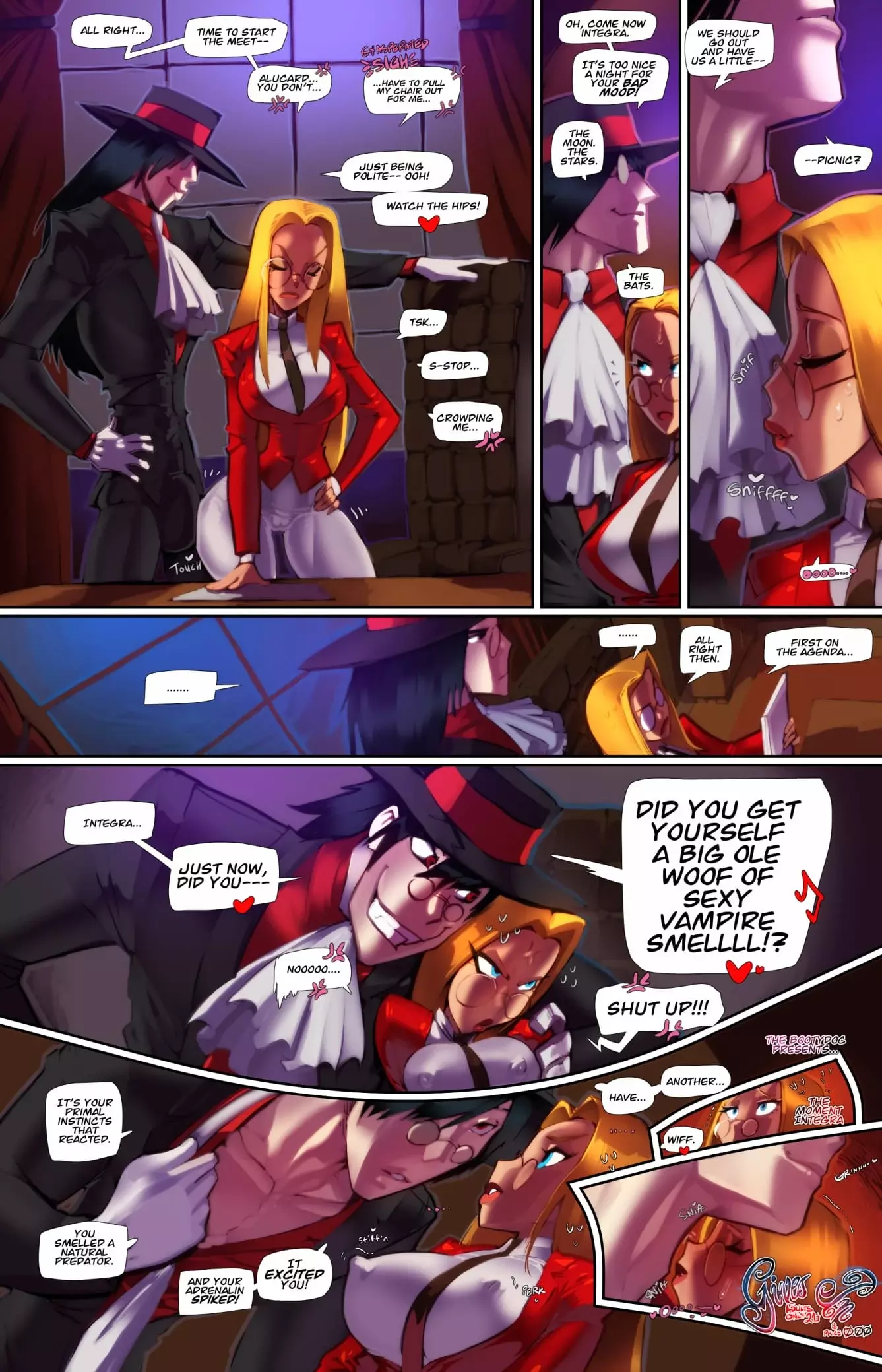 Integra Gives In (Hellsing) [Fred Perry]