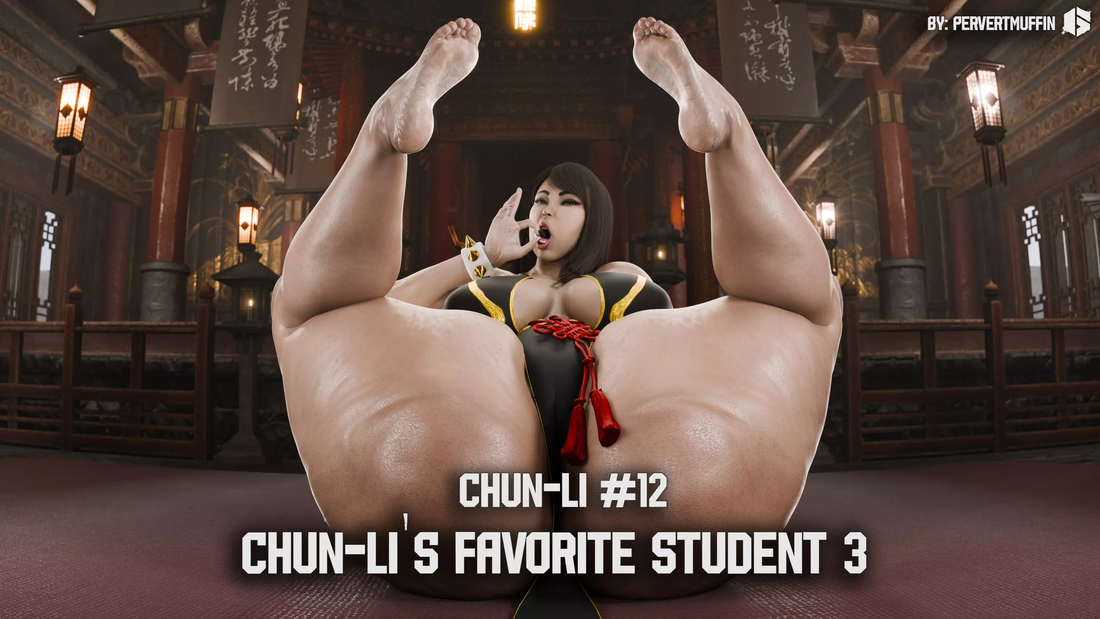 Chun-Li (Street Fighter) [PervertMuffinMajima] - s Favorite Student 3 - Chapter 7