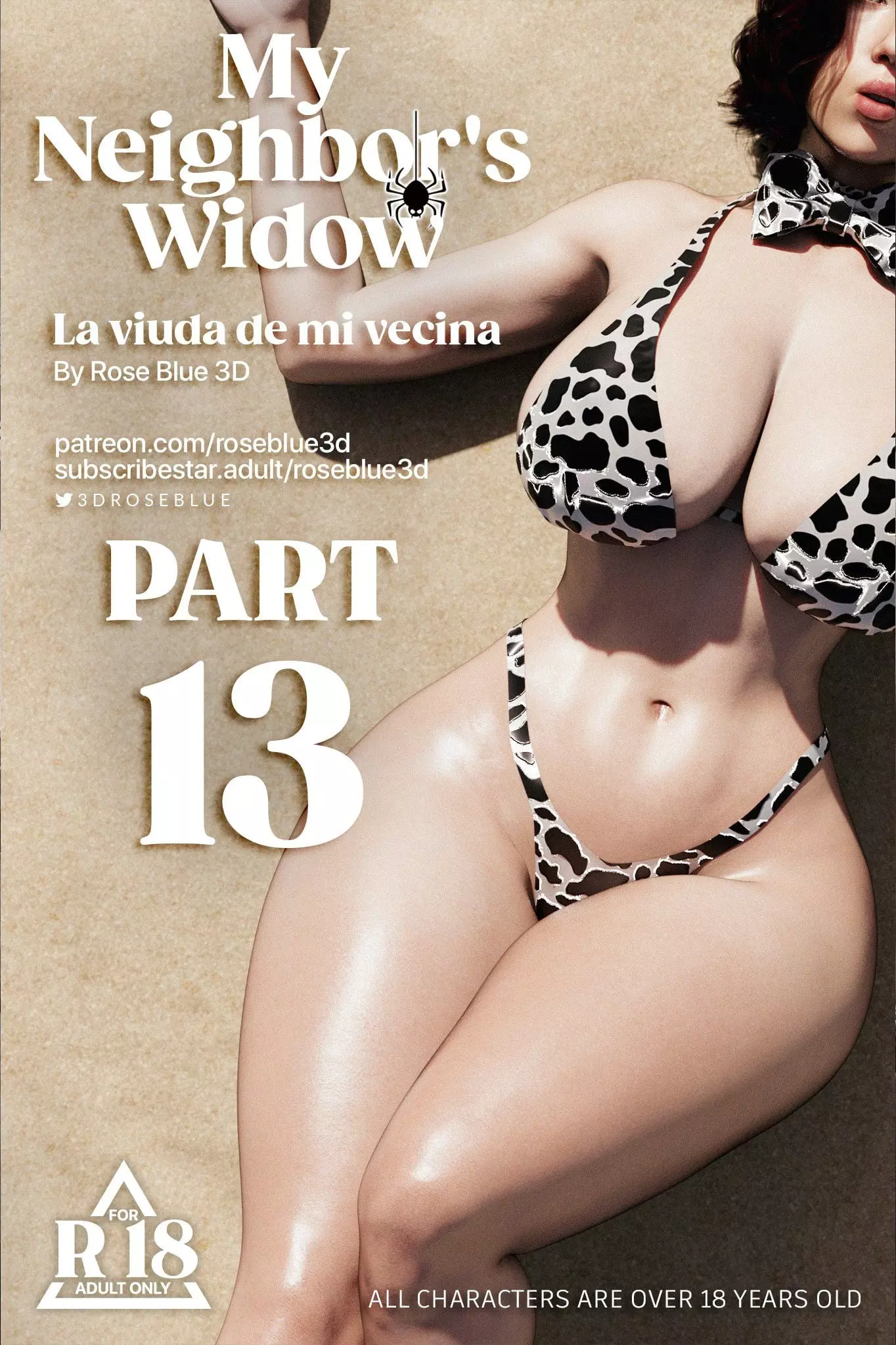 My Neighbor’s Widow [Rose Blue 3D] - Chapter 13