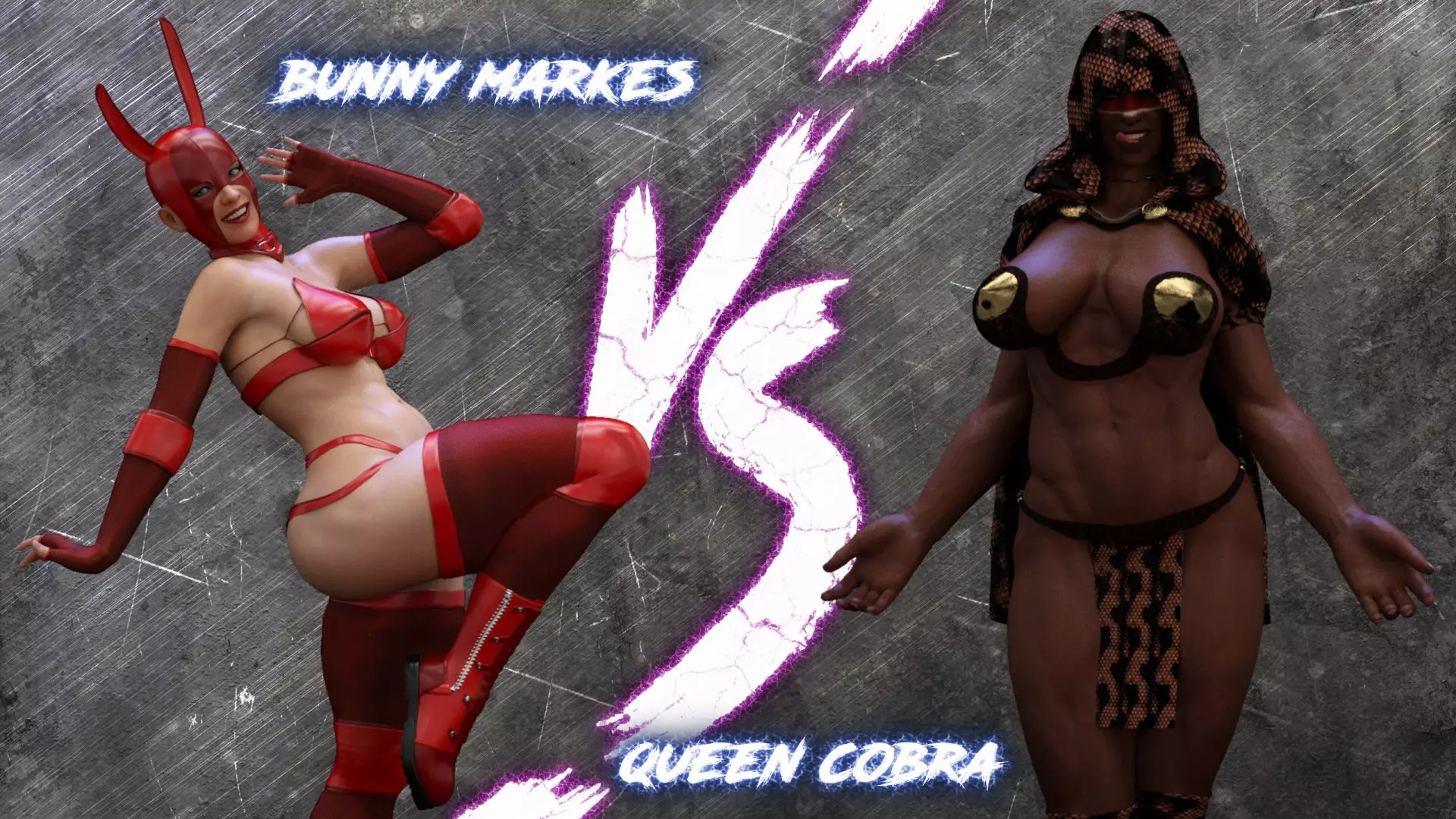 The F.U.T.A [SquarePeg3D] - Match 3 - Bunny Markes VS Queen Cobra