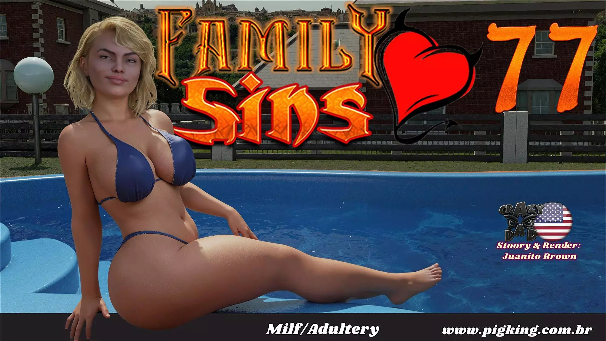 Family Sins [CrazyDad3D] - Chapter 77