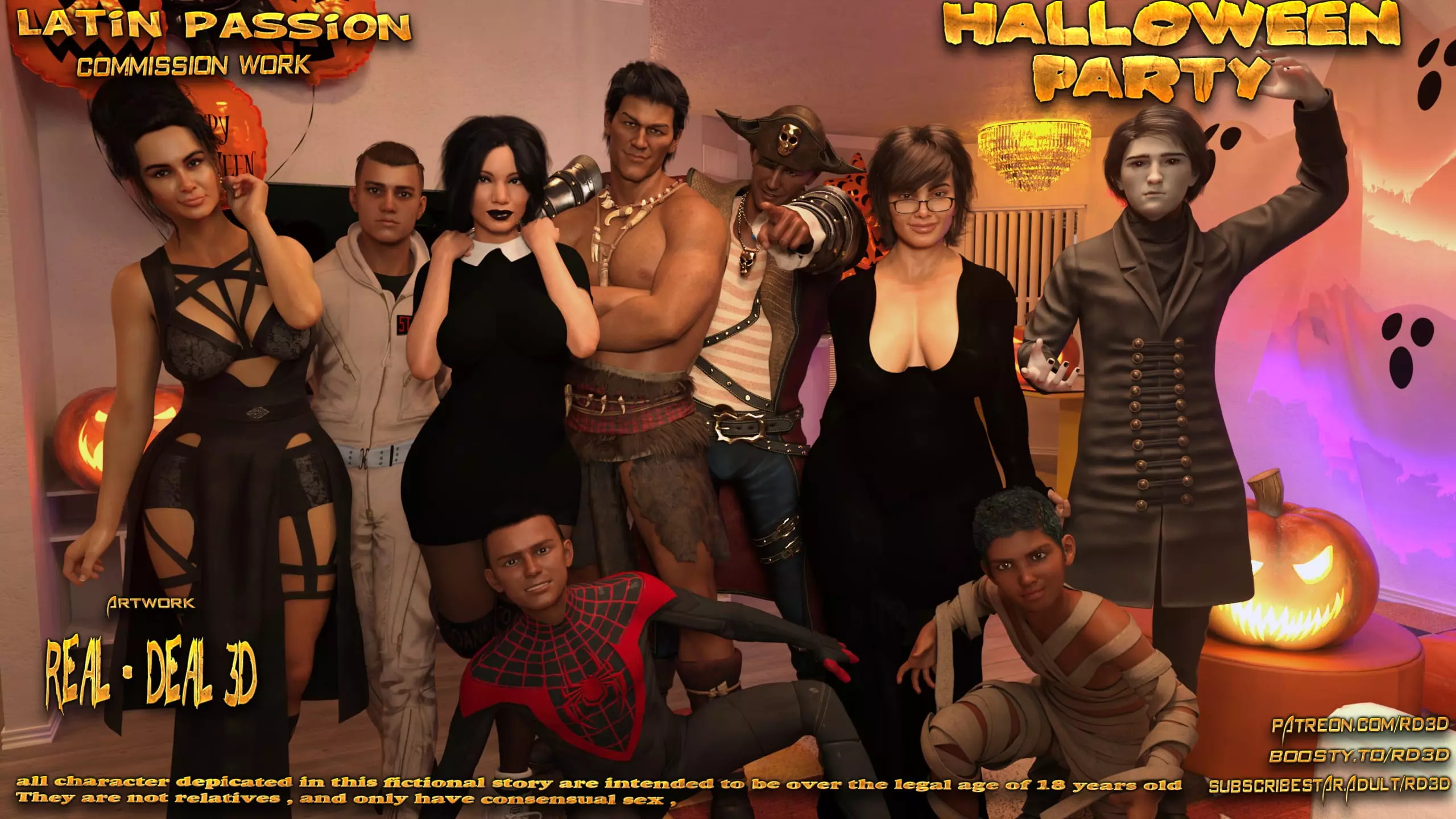 Latin Passion [Real-Deal 3D] - Halloween Party - Textless