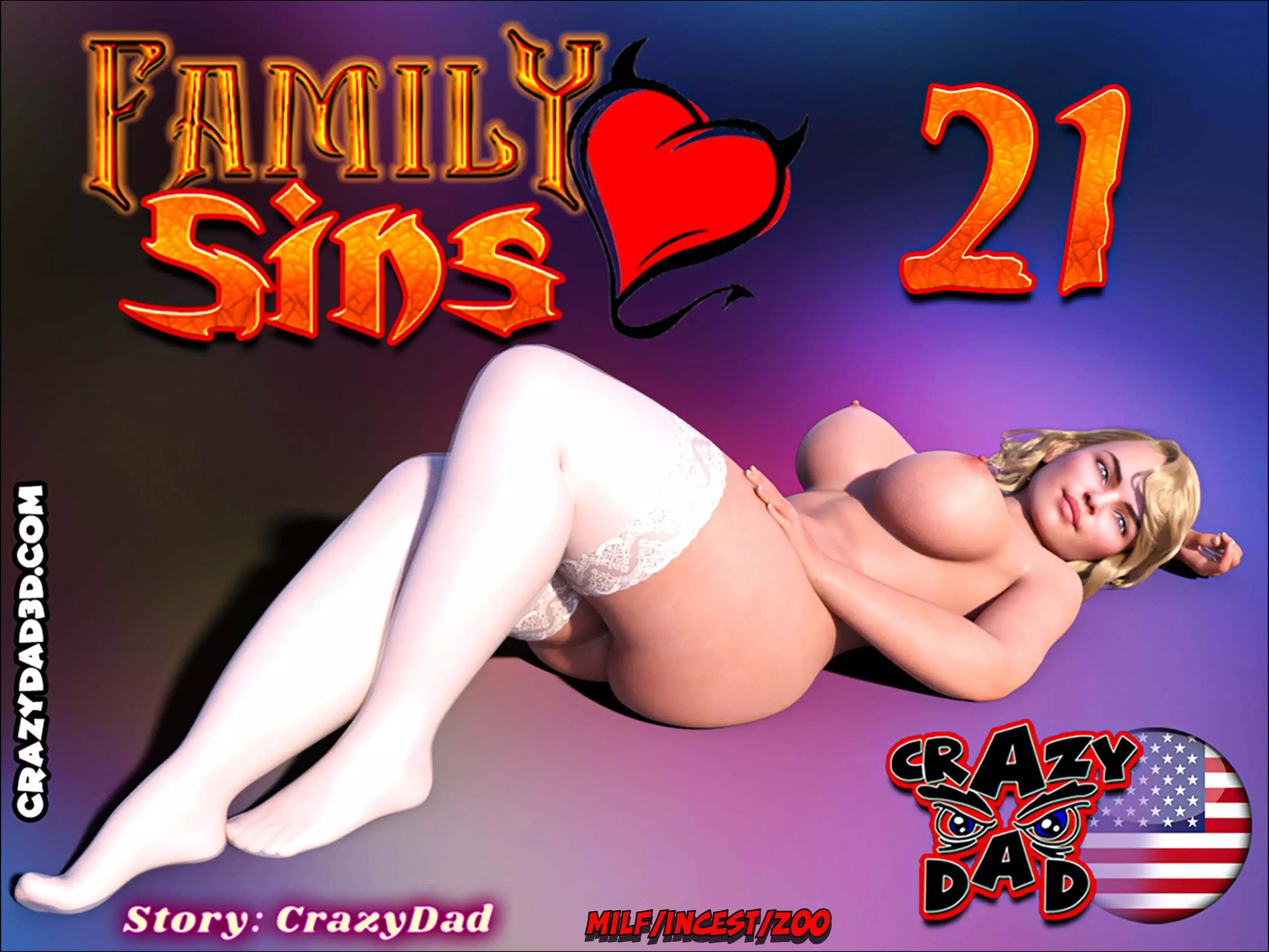 Family Sins [CrazyDad3D] - Chapter 21
