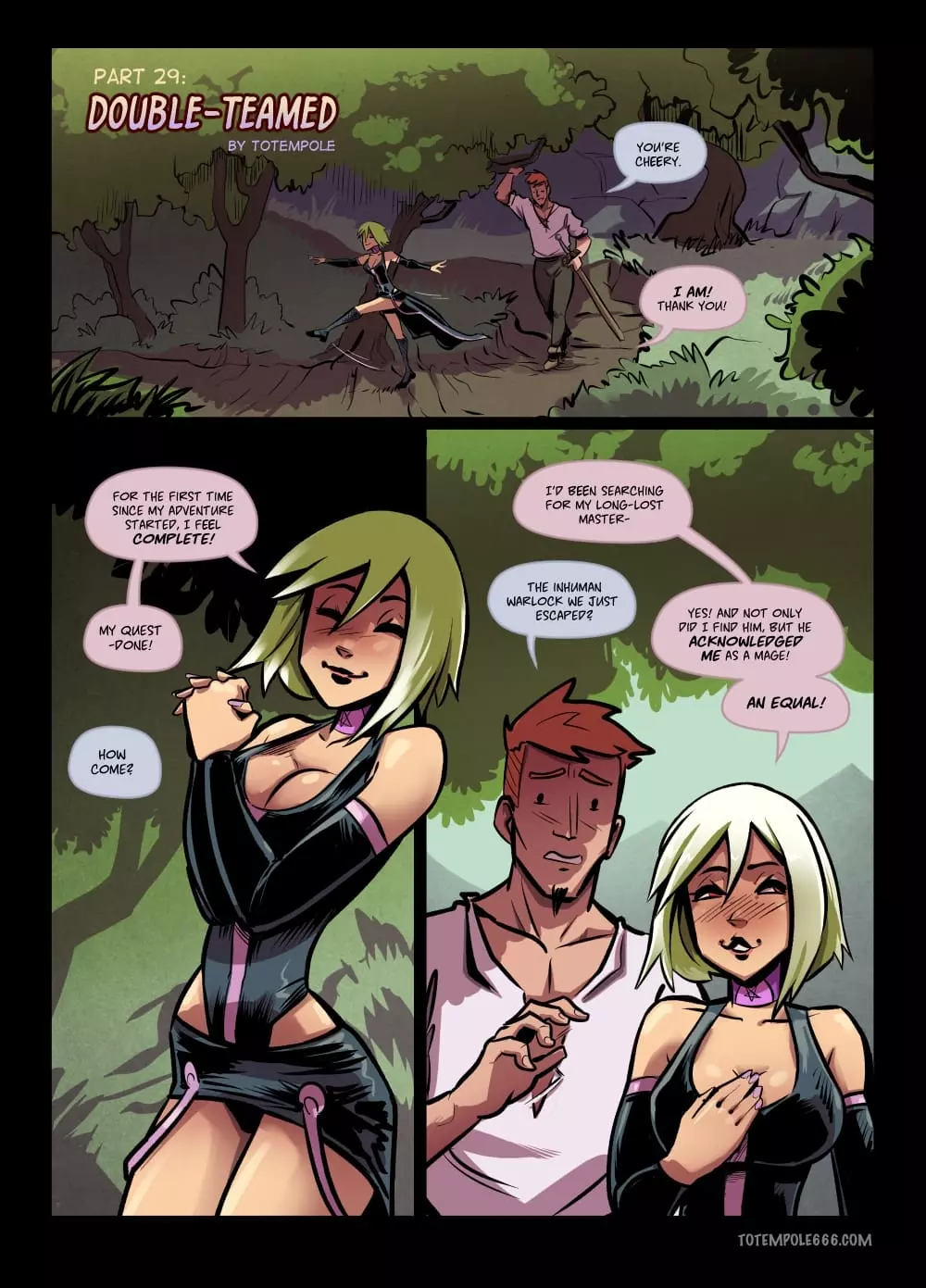 The Cummoner [Totempole] - Chapter 29 - Double Teamed